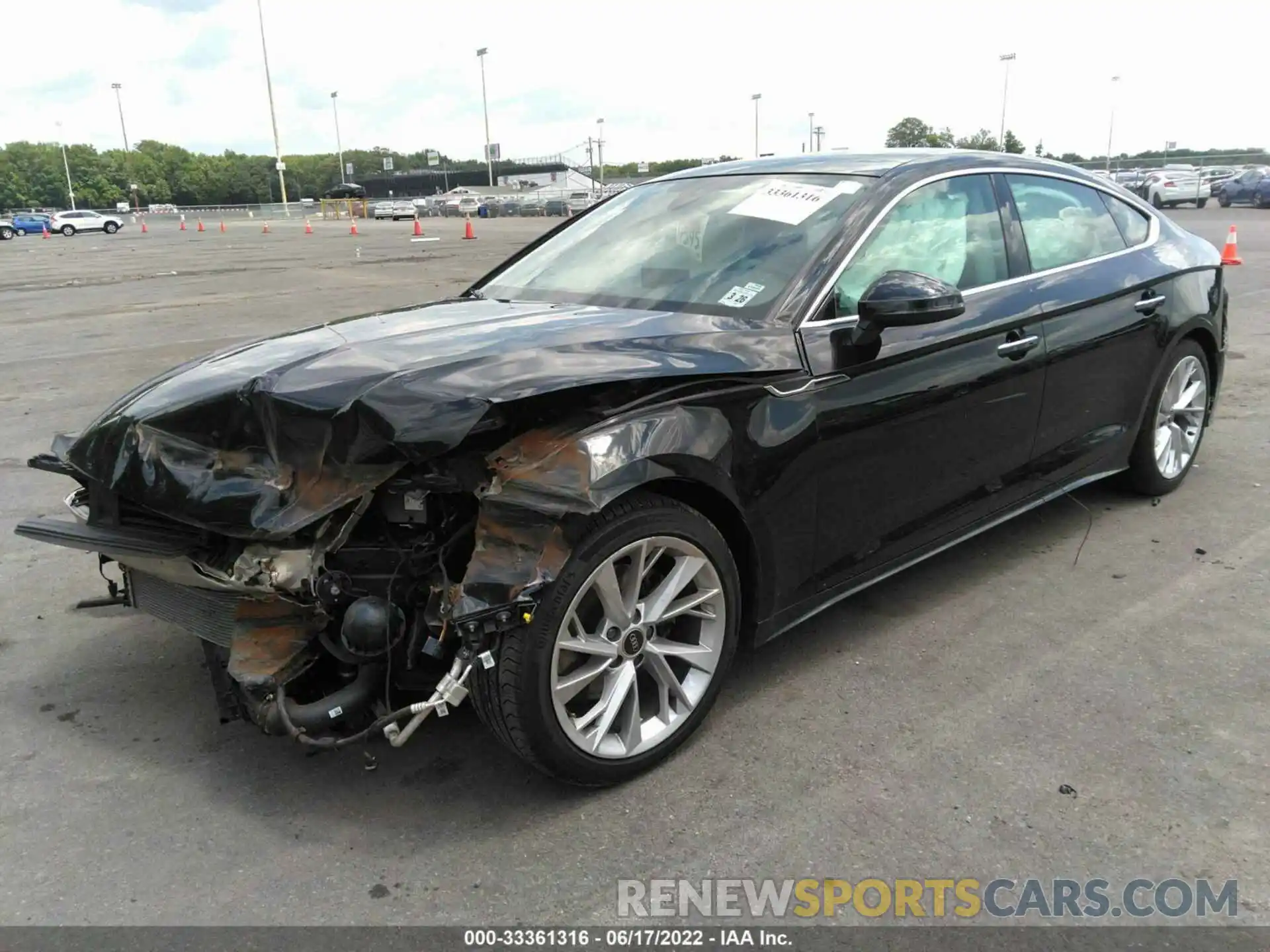 2 Photograph of a damaged car WAUABCF53MA024633 AUDI A5 SPORTBACK 2021