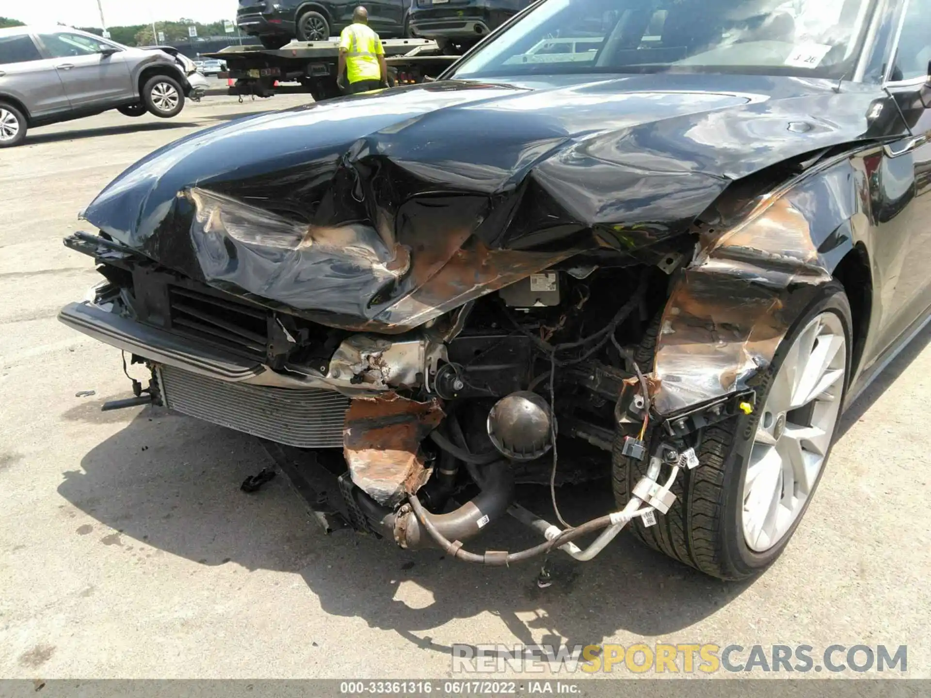 6 Photograph of a damaged car WAUABCF53MA024633 AUDI A5 SPORTBACK 2021