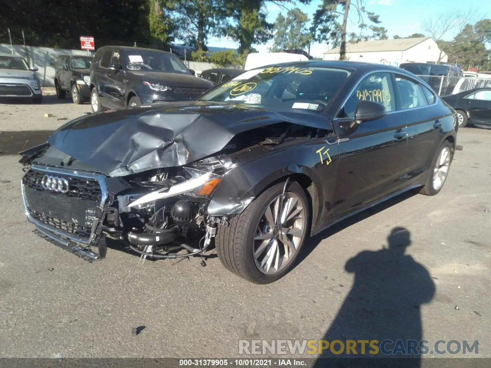 2 Photograph of a damaged car WAUABCF5XMA037363 AUDI A5 SPORTBACK 2021