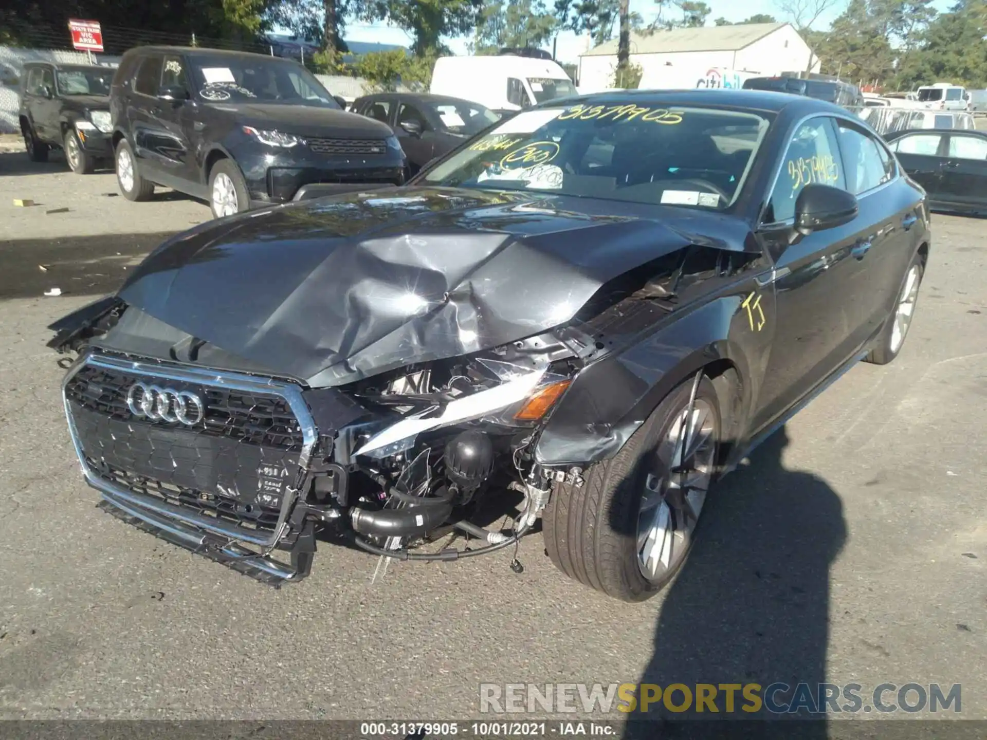 6 Photograph of a damaged car WAUABCF5XMA037363 AUDI A5 SPORTBACK 2021