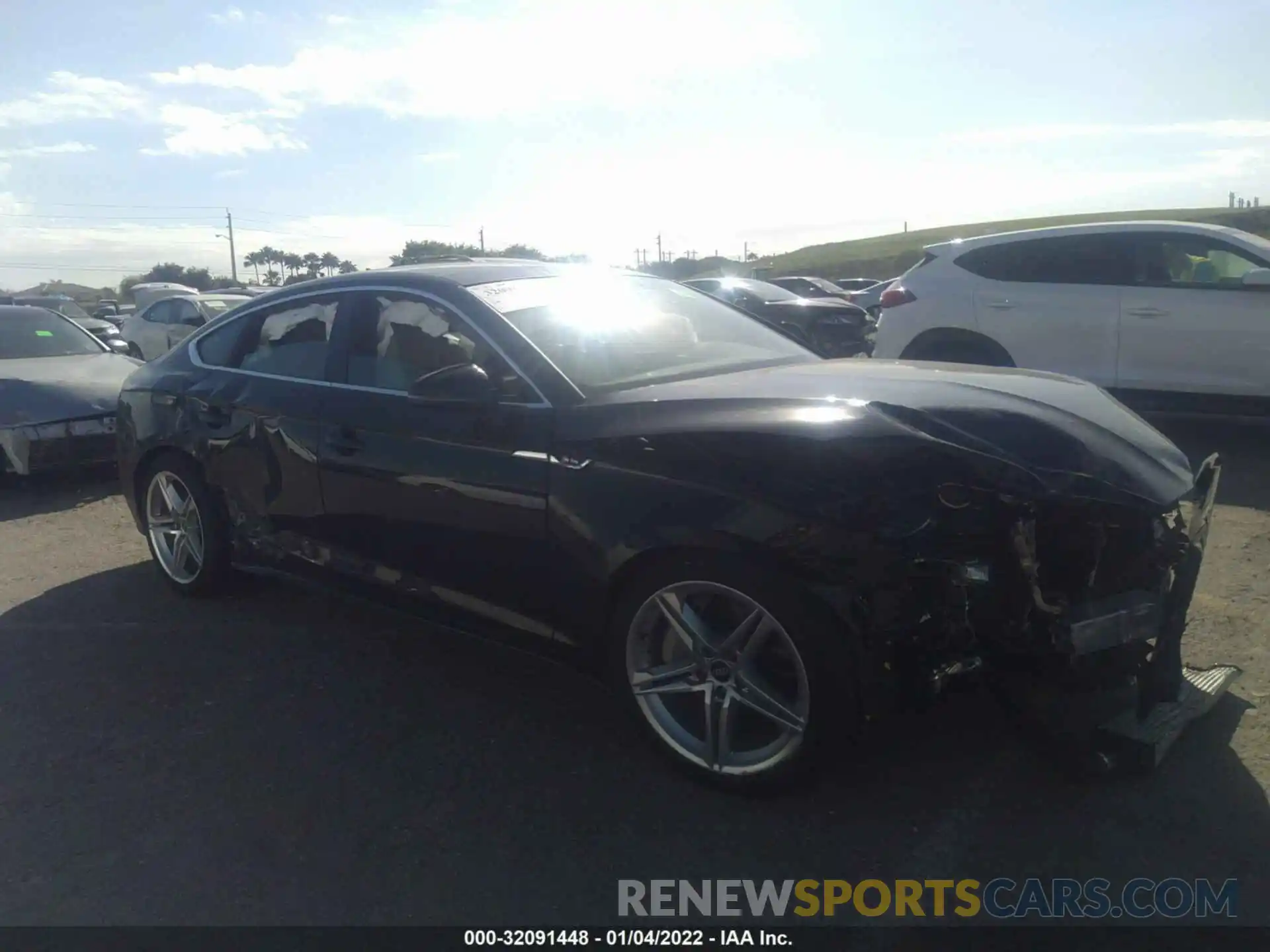 1 Photograph of a damaged car WAUDACF50MA030213 AUDI A5 SPORTBACK 2021