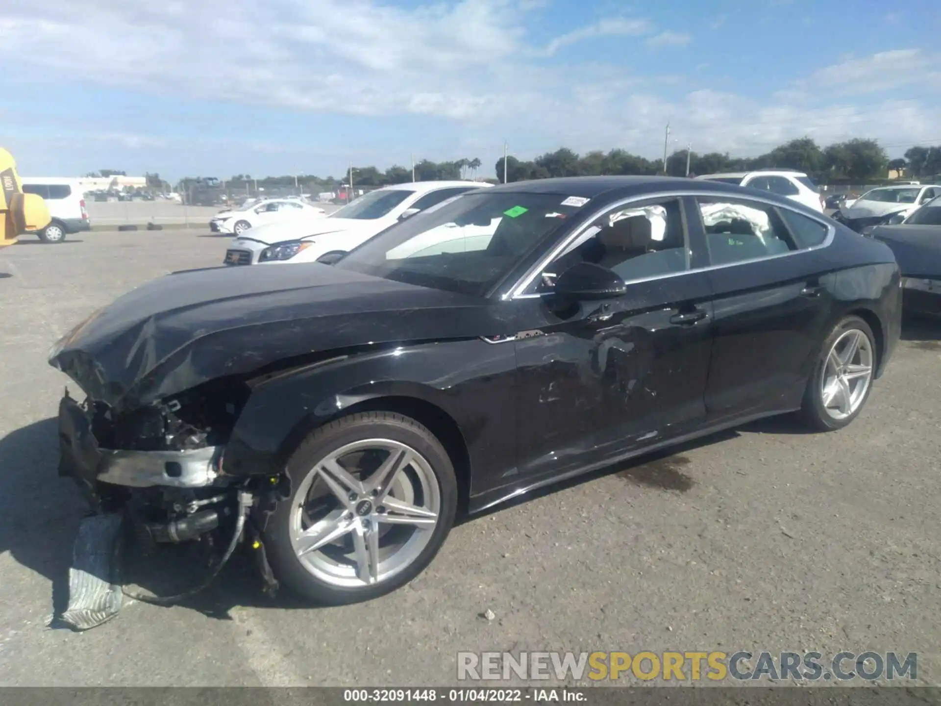 2 Photograph of a damaged car WAUDACF50MA030213 AUDI A5 SPORTBACK 2021