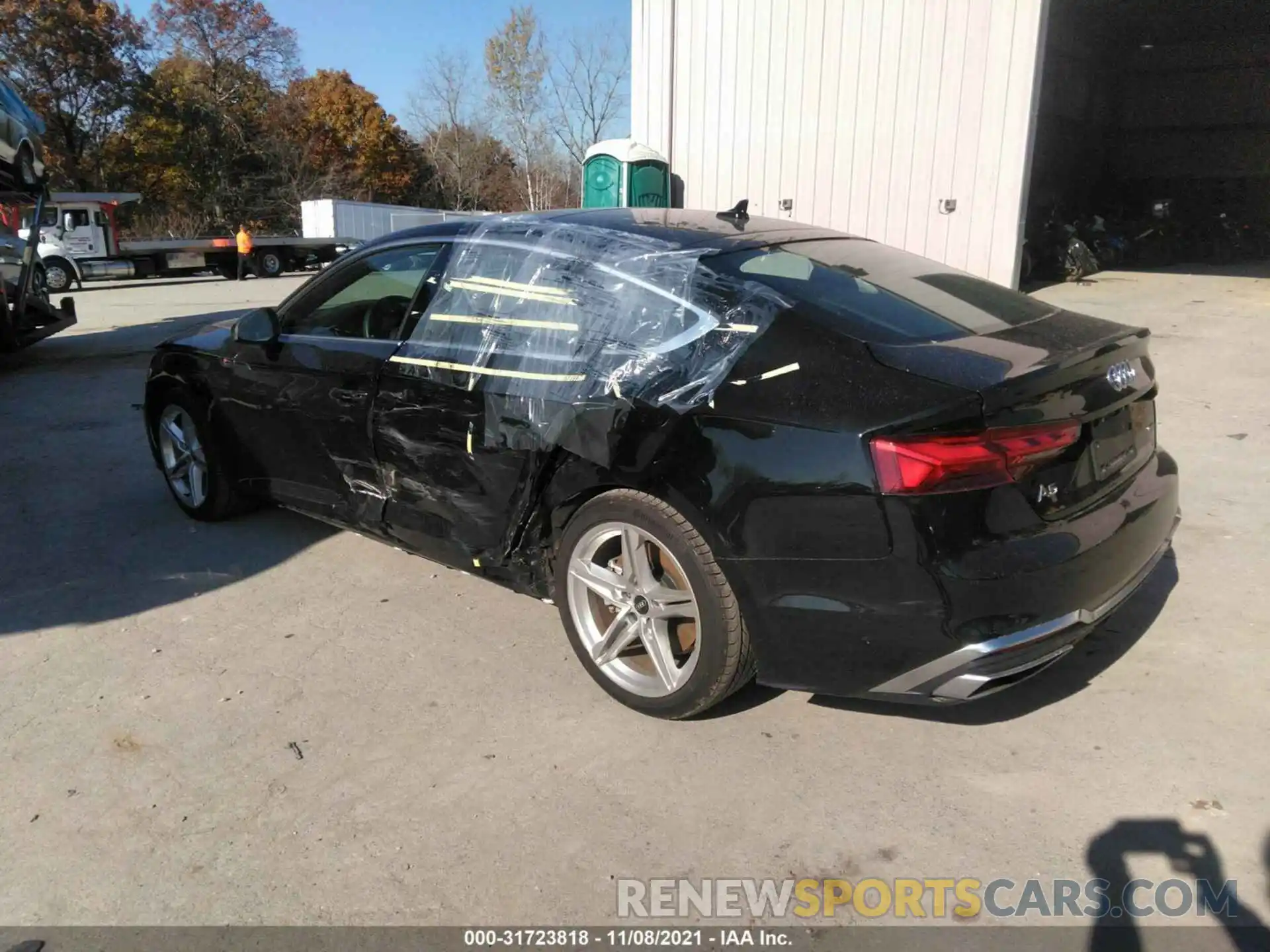 3 Photograph of a damaged car WAUDACF50MA047268 AUDI A5 SPORTBACK 2021