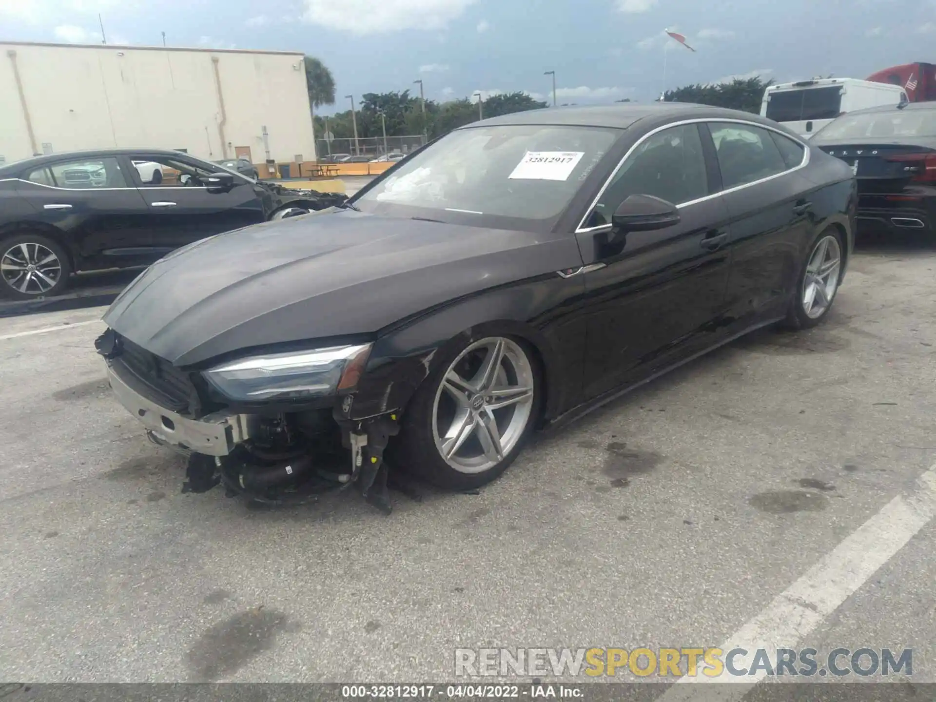 2 Photograph of a damaged car WAUDACF51MA017454 AUDI A5 SPORTBACK 2021