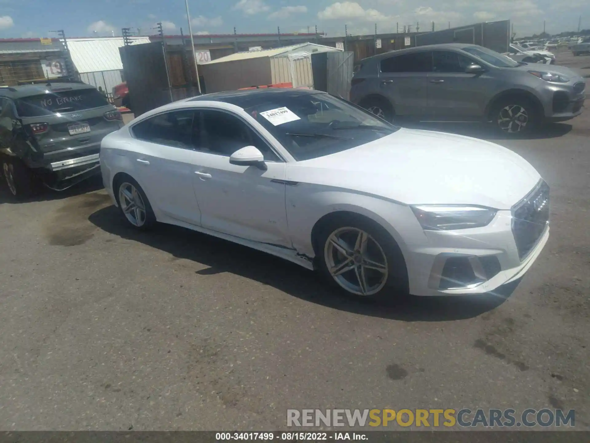 1 Photograph of a damaged car WAUDACF52MA015146 AUDI A5 SPORTBACK 2021