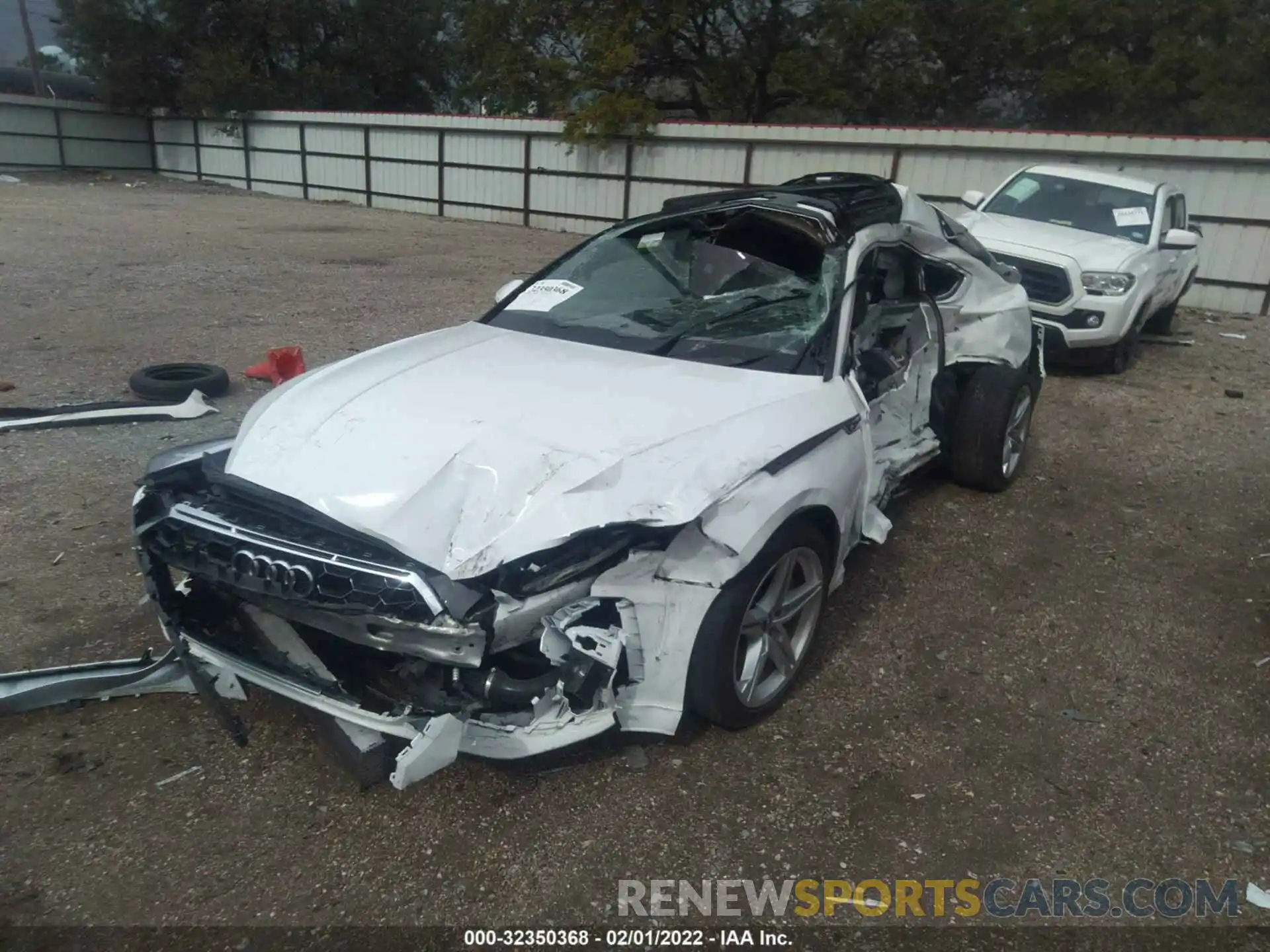 2 Photograph of a damaged car WAUDACF54MA016850 AUDI A5 SPORTBACK 2021