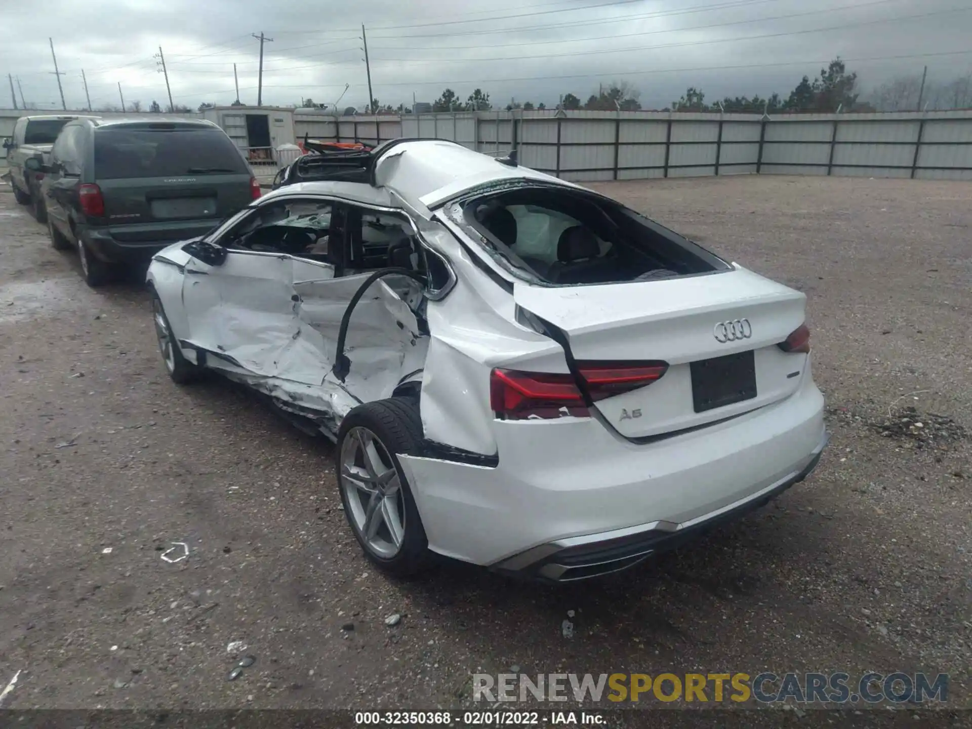 3 Photograph of a damaged car WAUDACF54MA016850 AUDI A5 SPORTBACK 2021