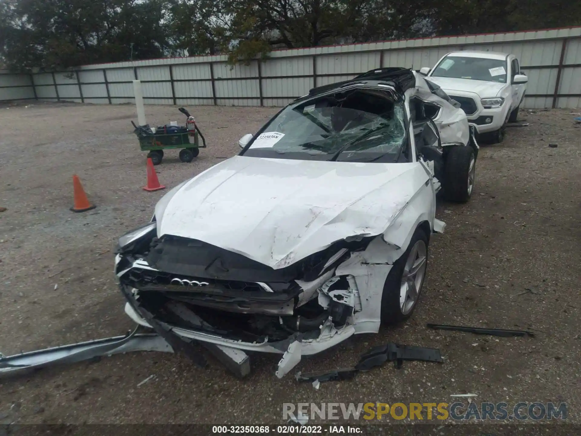 6 Photograph of a damaged car WAUDACF54MA016850 AUDI A5 SPORTBACK 2021