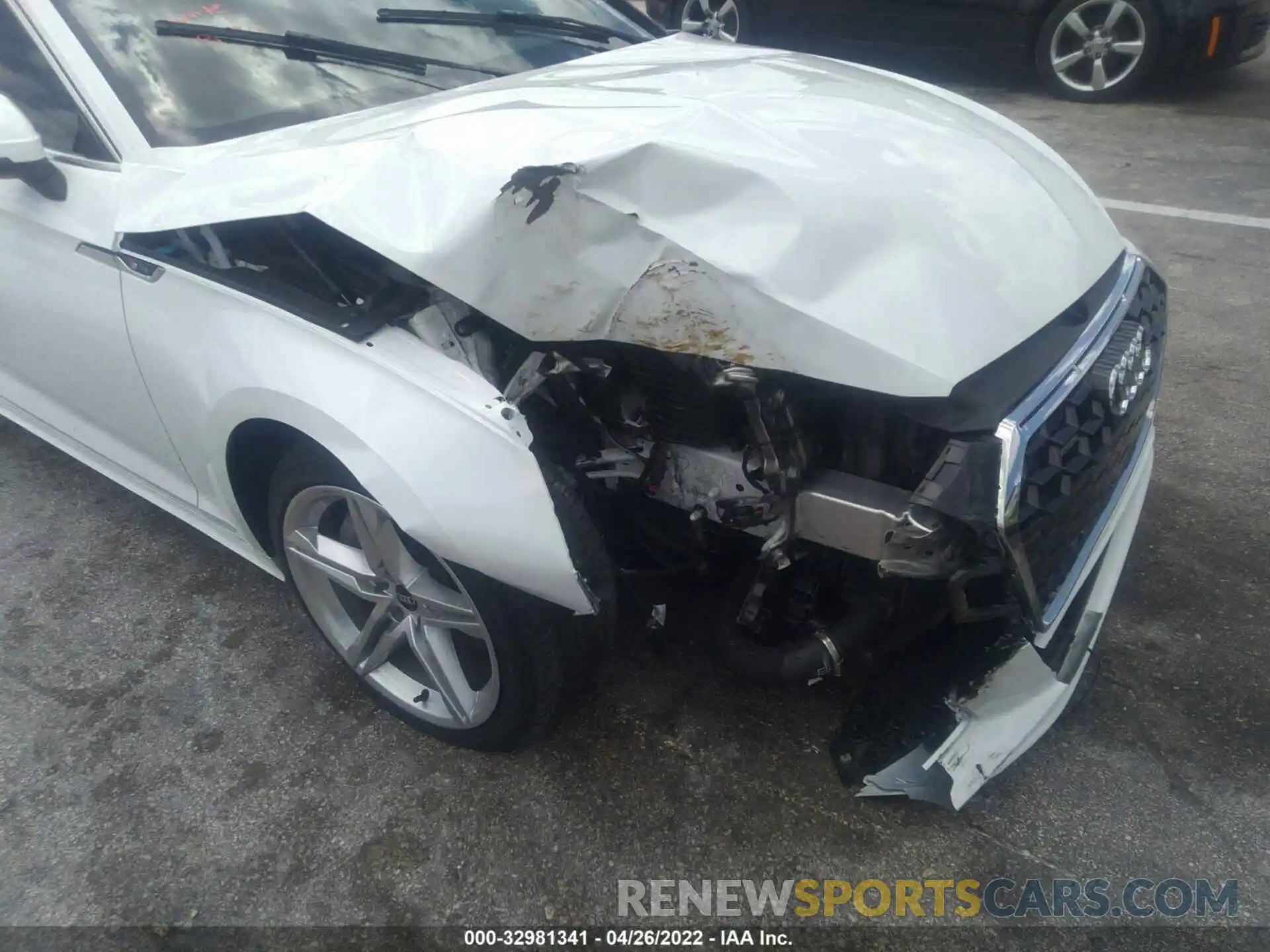 6 Photograph of a damaged car WAUDACF54MA054059 AUDI A5 SPORTBACK 2021