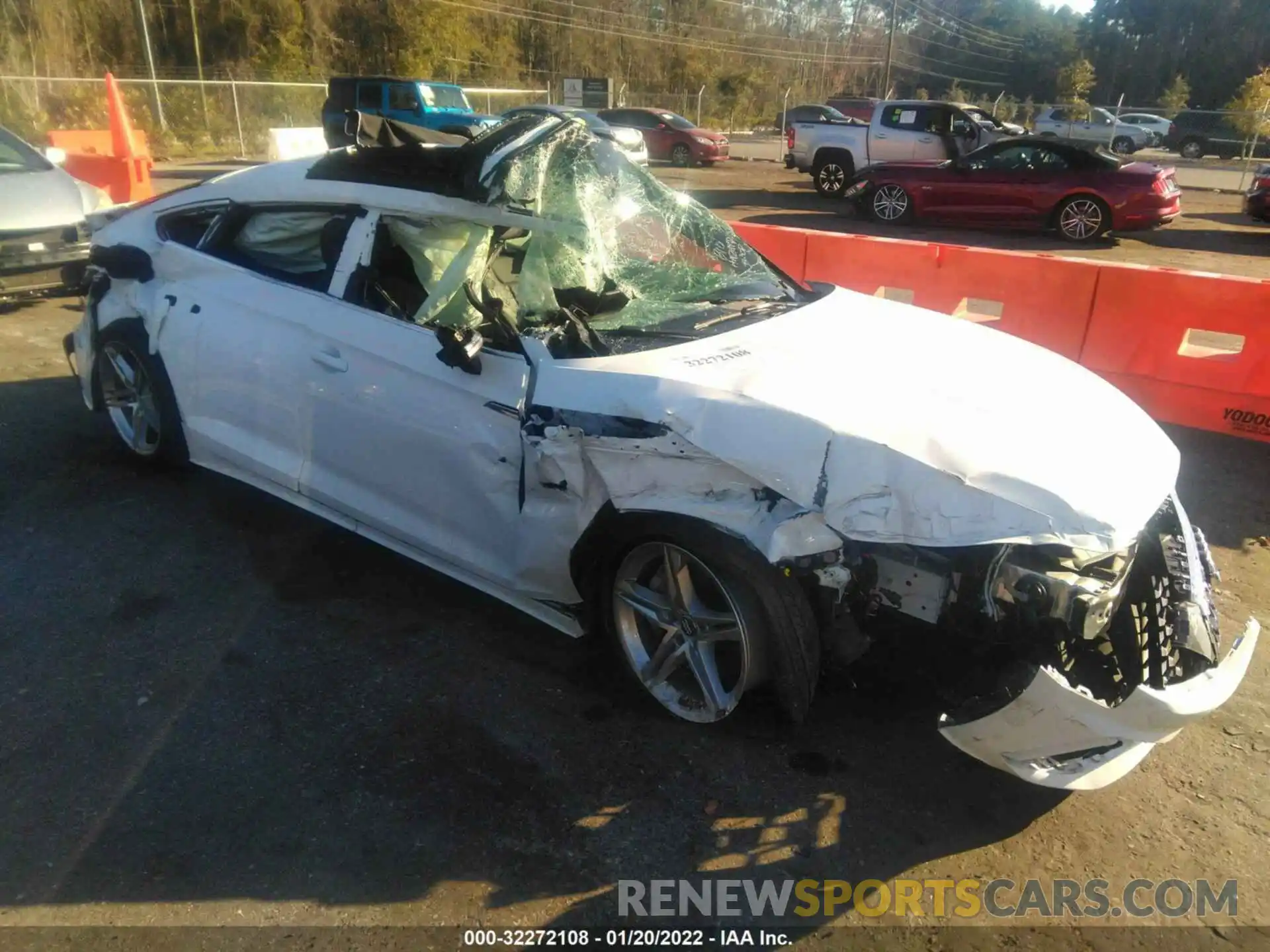 1 Photograph of a damaged car WAUDACF55MA010703 AUDI A5 SPORTBACK 2021