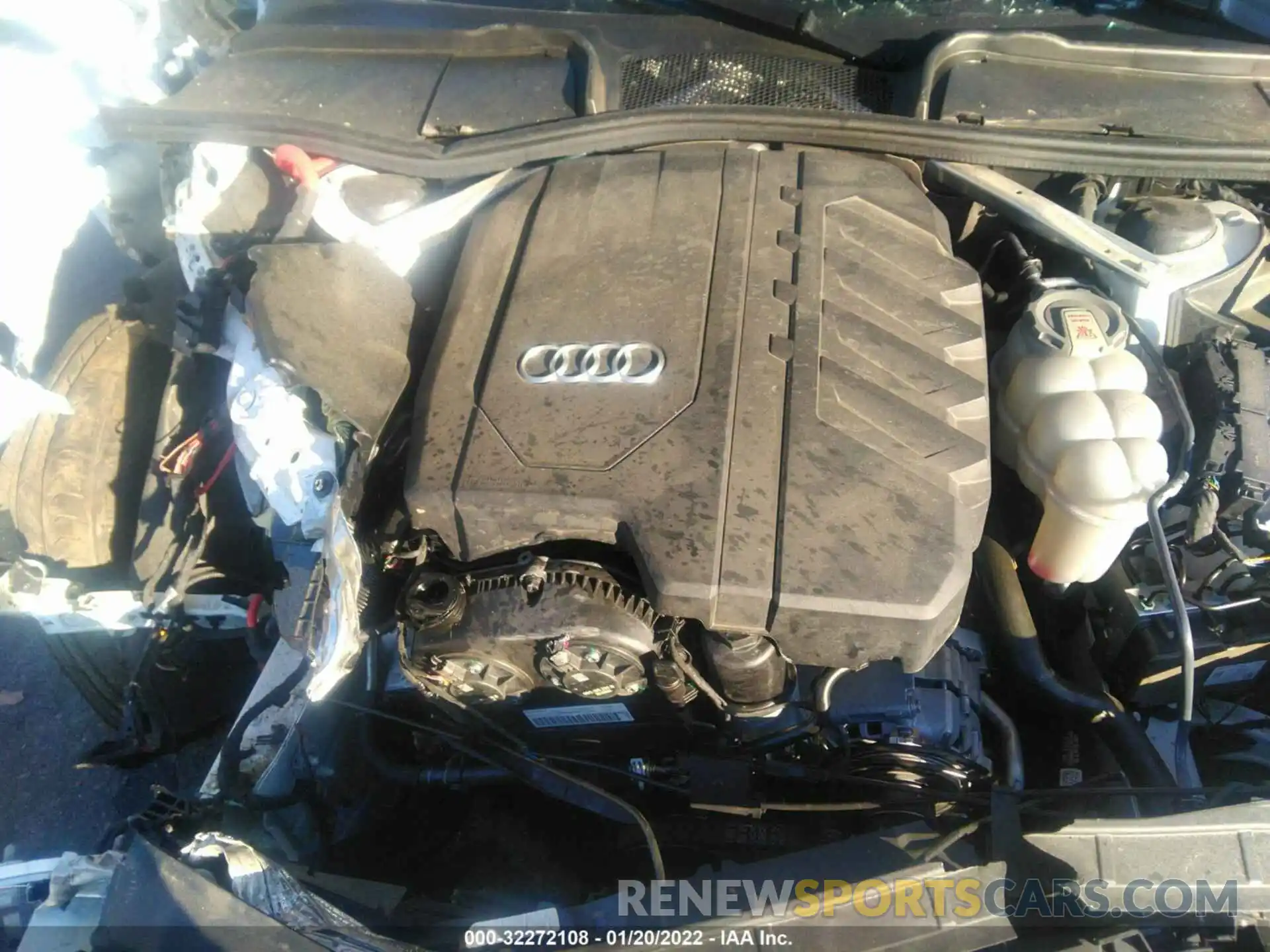 10 Photograph of a damaged car WAUDACF55MA010703 AUDI A5 SPORTBACK 2021