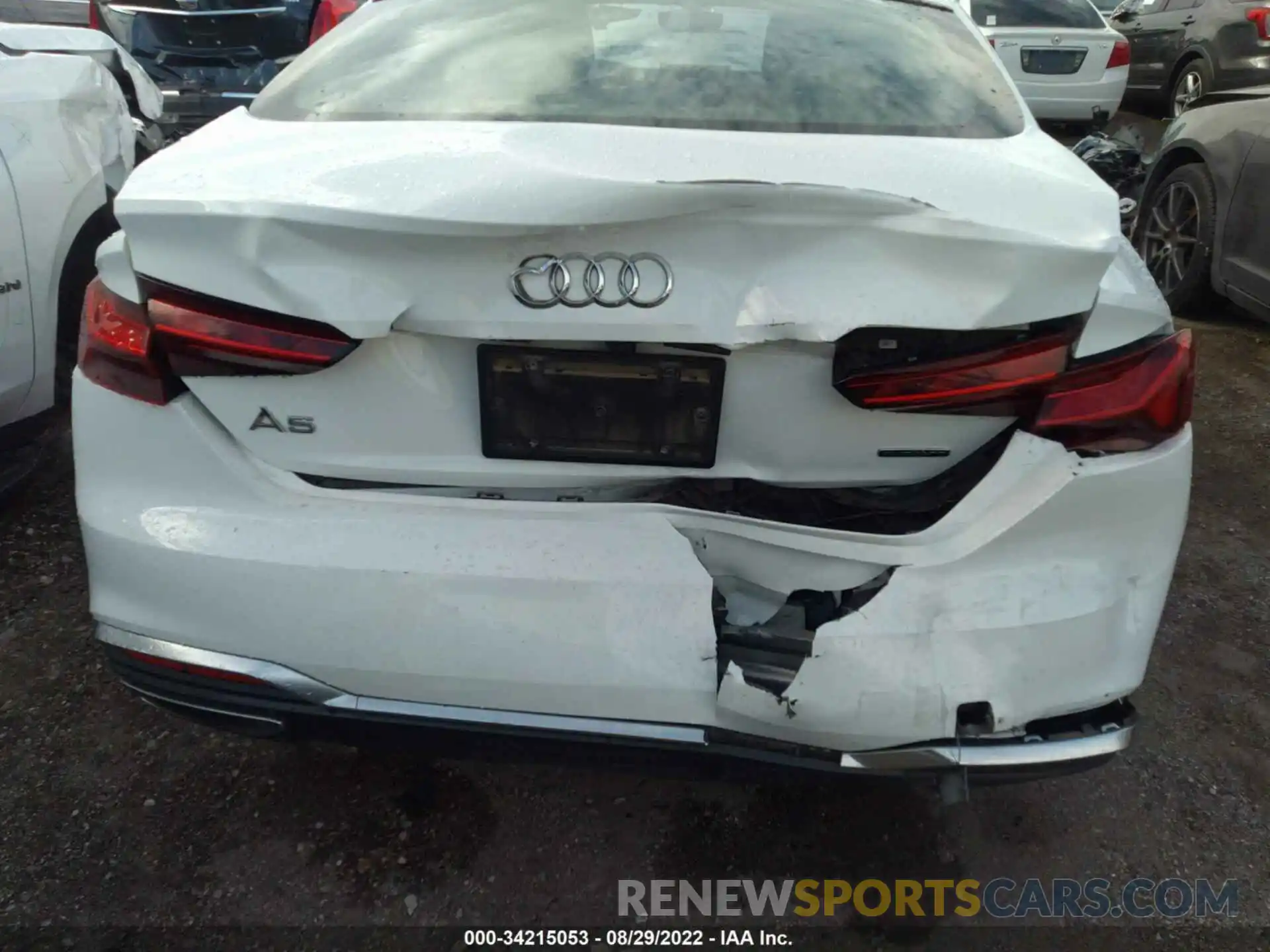 6 Photograph of a damaged car WAUDACF55MA013004 AUDI A5 SPORTBACK 2021