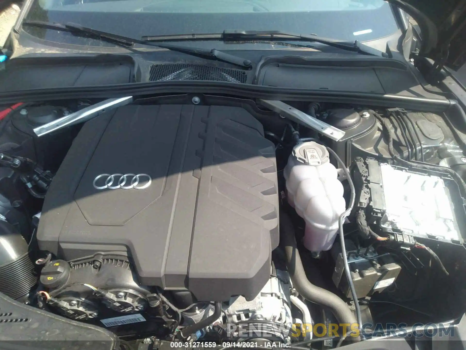 10 Фотография поврежденного автомобиля WAUDACF56MA018891 AUDI A5 SPORTBACK 2021