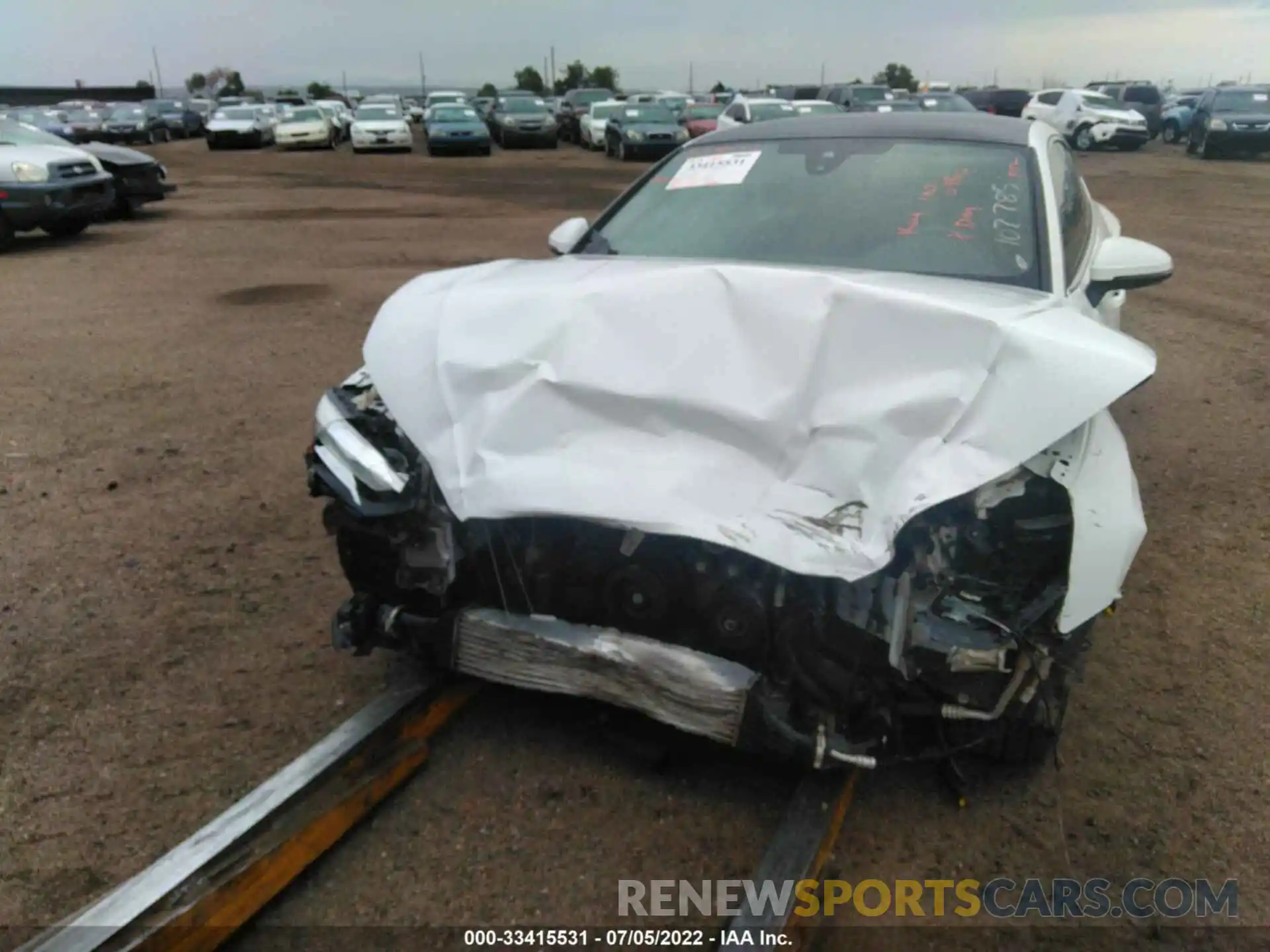 6 Photograph of a damaged car WAUDACF57MA020875 AUDI A5 SPORTBACK 2021