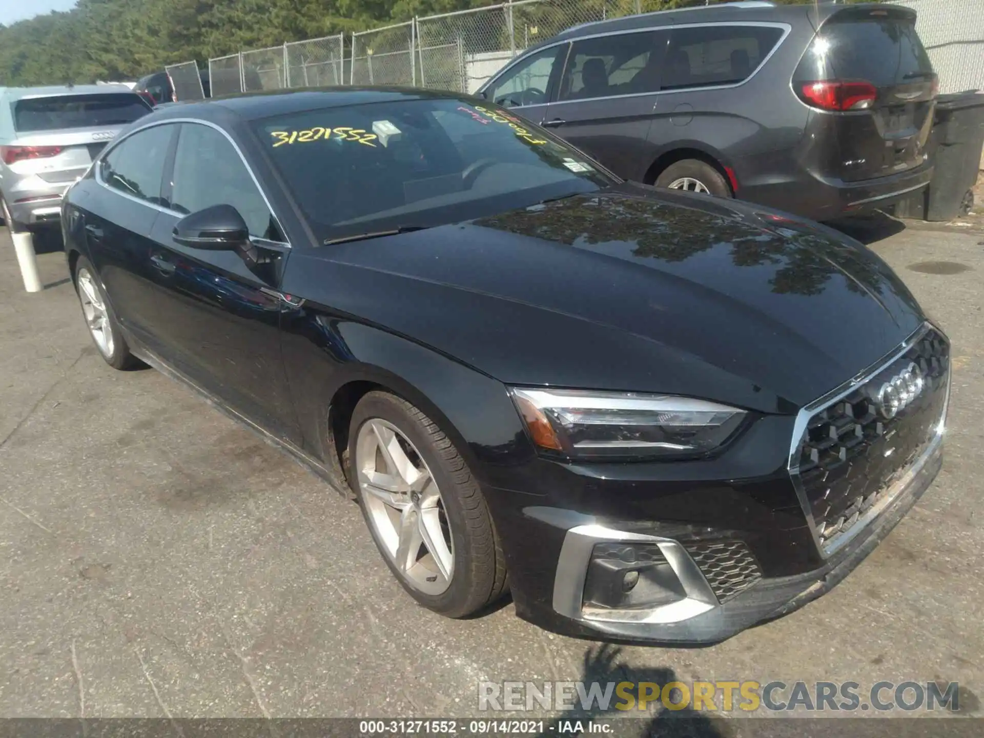 1 Photograph of a damaged car WAUDACF57MA059367 AUDI A5 SPORTBACK 2021