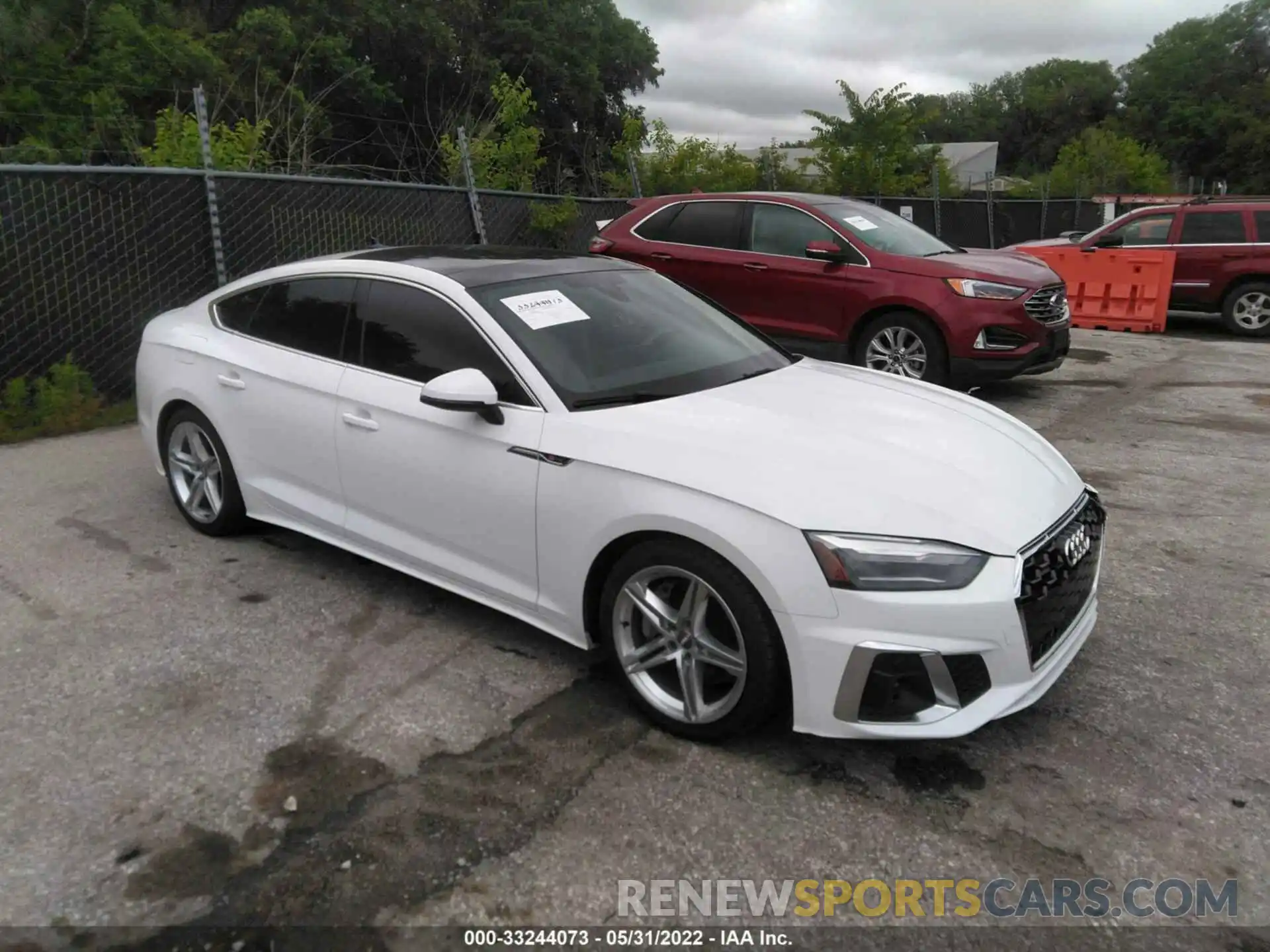 1 Photograph of a damaged car WAUDACF58MA016026 AUDI A5 SPORTBACK 2021