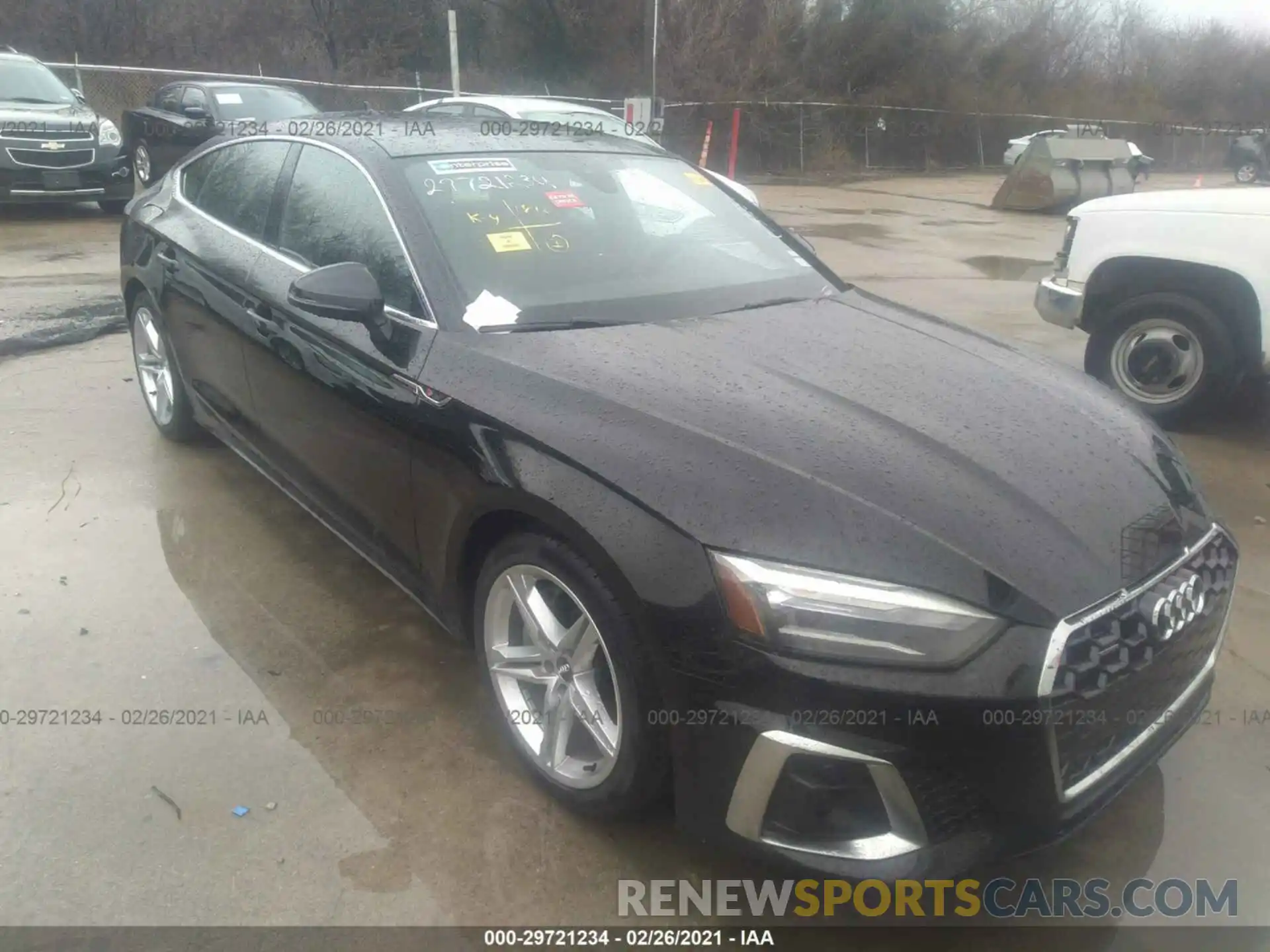 1 Photograph of a damaged car WAUDACF5XMA010213 AUDI A5 SPORTBACK 2021