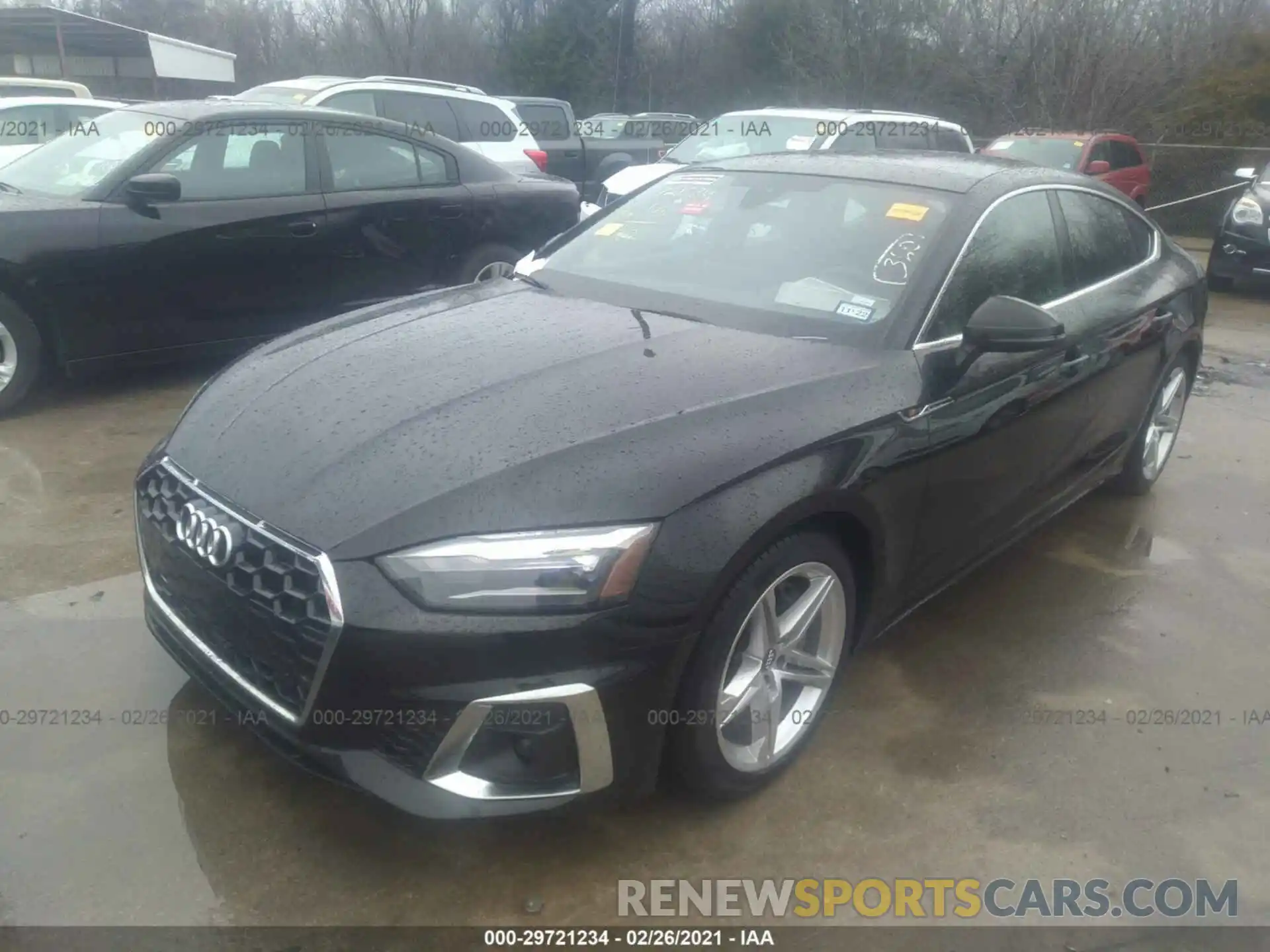 2 Photograph of a damaged car WAUDACF5XMA010213 AUDI A5 SPORTBACK 2021