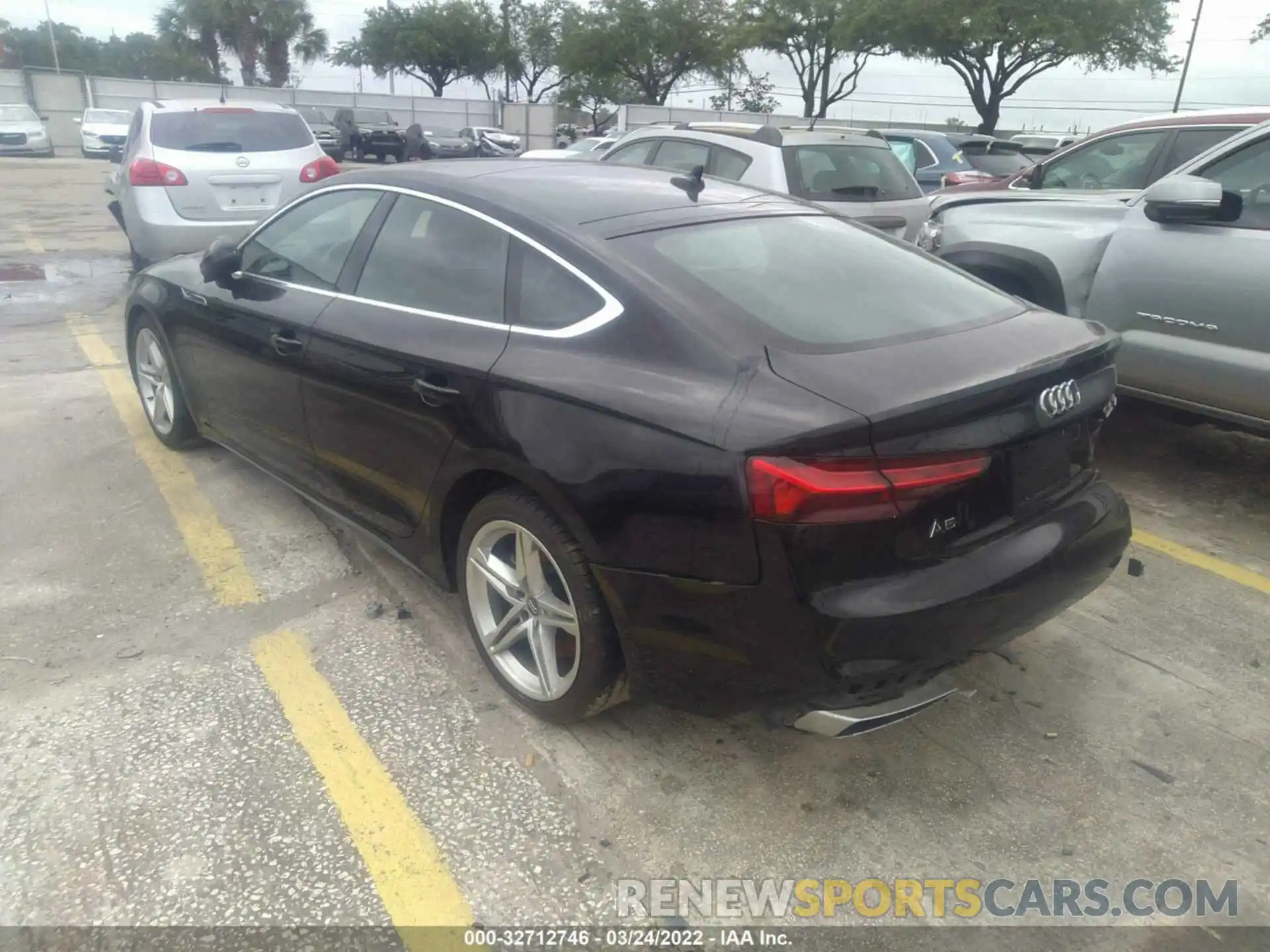 3 Photograph of a damaged car WAUDACF5XMA018733 AUDI A5 SPORTBACK 2021