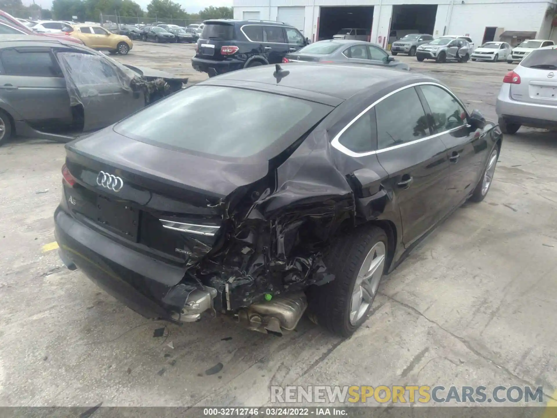 6 Photograph of a damaged car WAUDACF5XMA018733 AUDI A5 SPORTBACK 2021