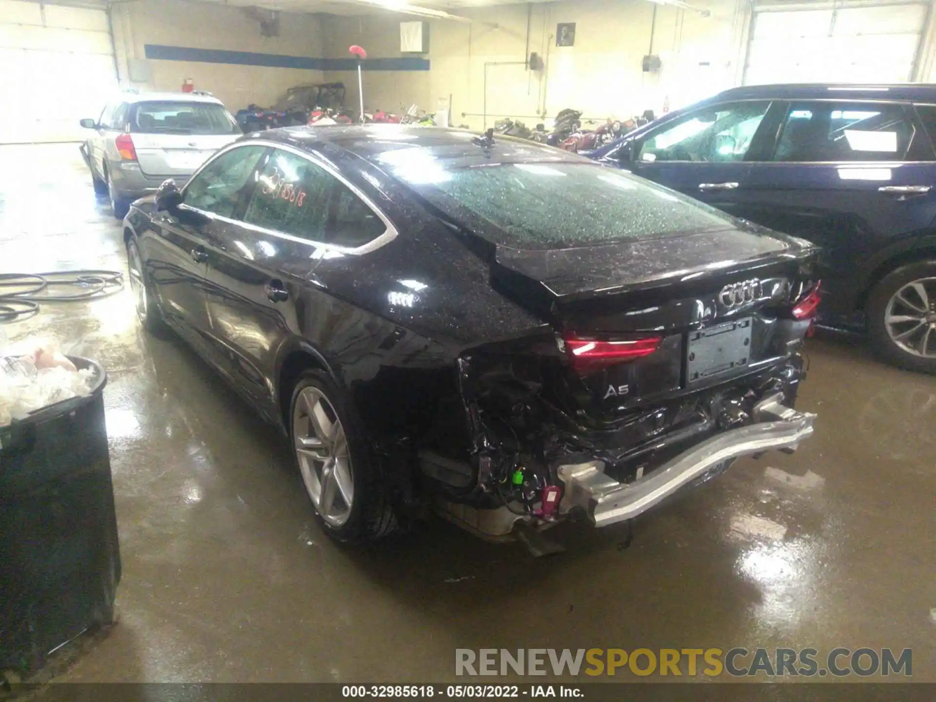 3 Photograph of a damaged car WAUDACF5XMA024810 AUDI A5 SPORTBACK 2021