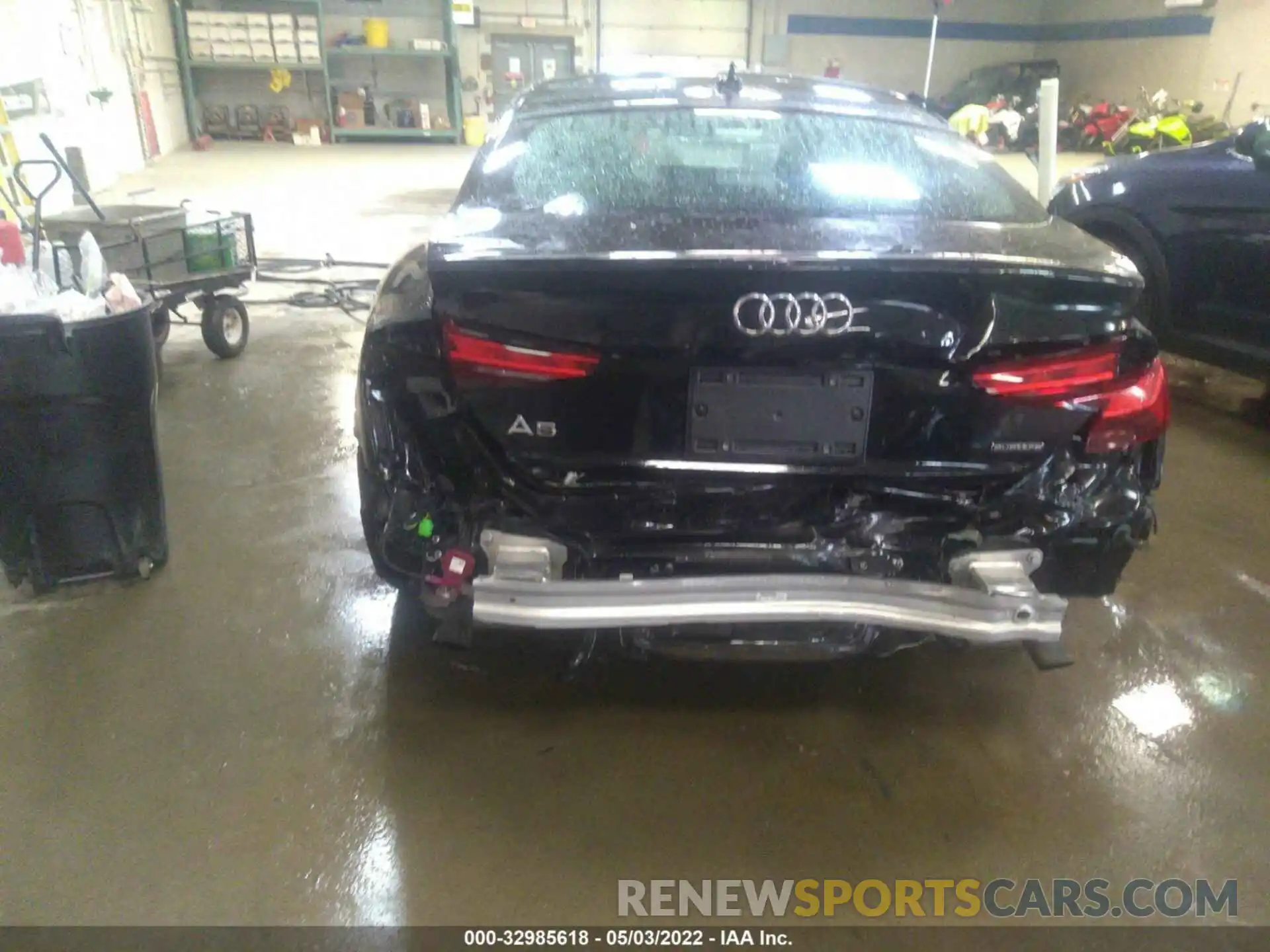 6 Photograph of a damaged car WAUDACF5XMA024810 AUDI A5 SPORTBACK 2021