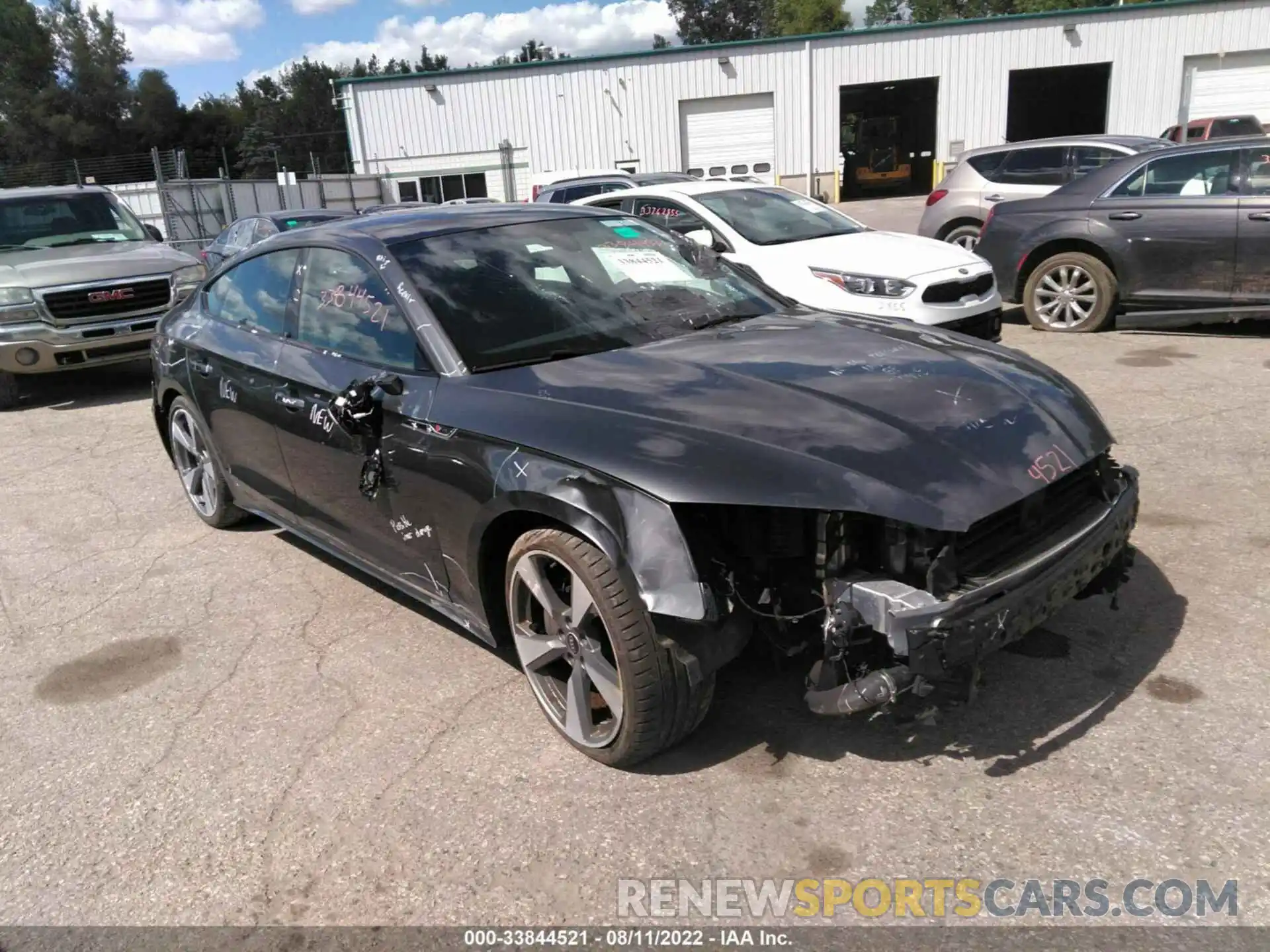 1 Photograph of a damaged car WAUFACF50MA027286 AUDI A5 SPORTBACK 2021