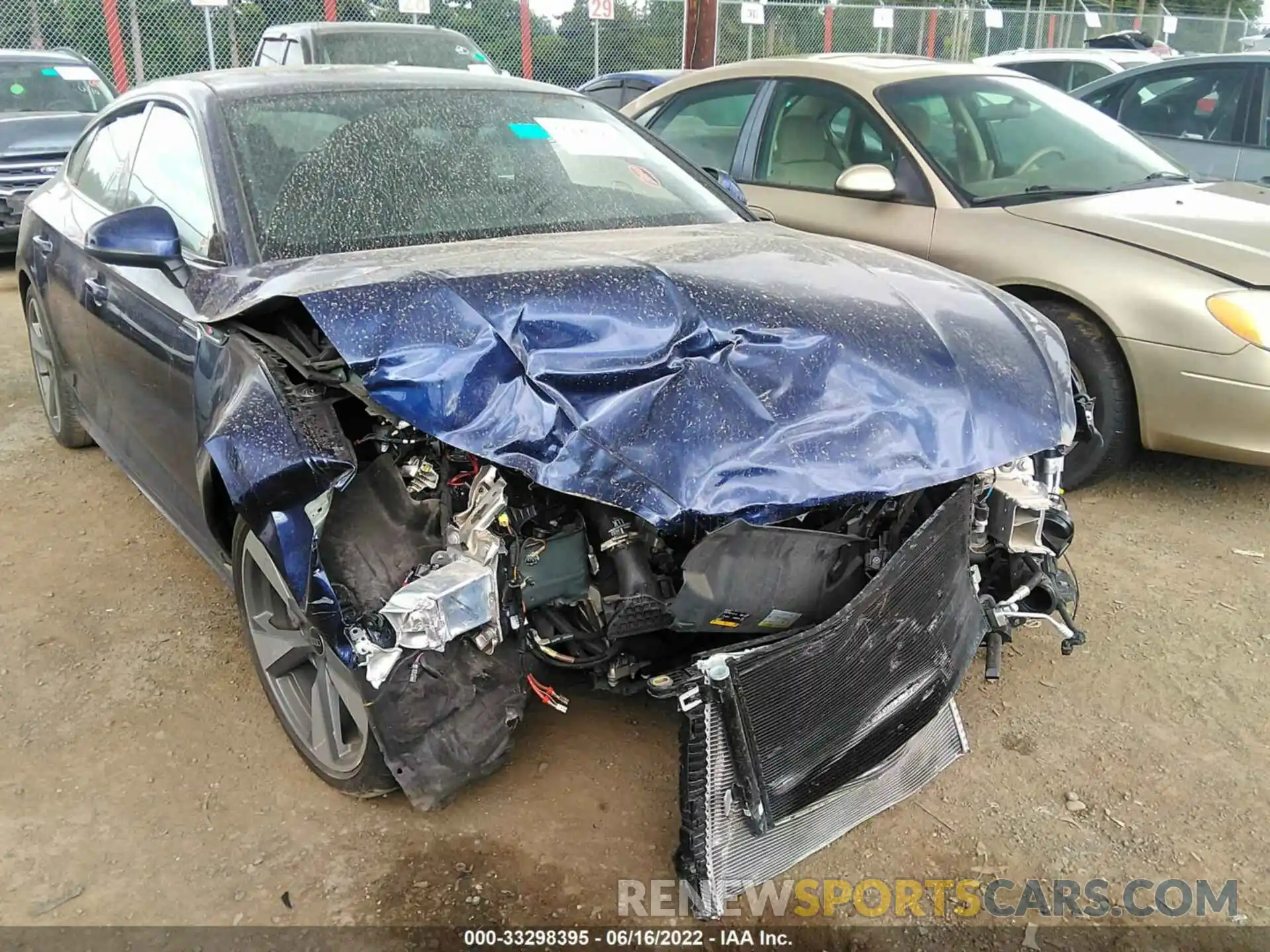 6 Photograph of a damaged car WAUFACF51MA029760 AUDI A5 SPORTBACK 2021