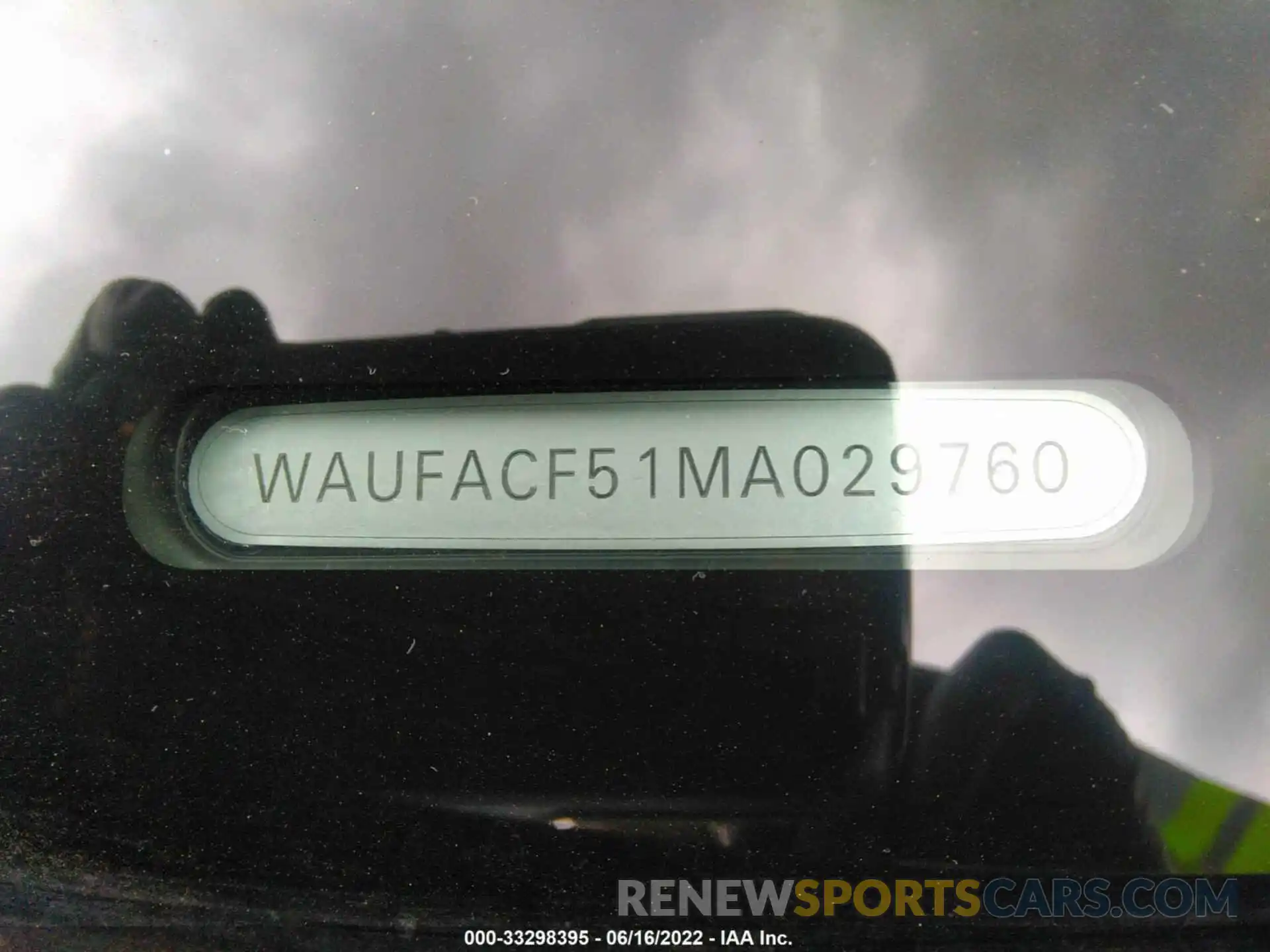 9 Фотография поврежденного автомобиля WAUFACF51MA029760 AUDI A5 SPORTBACK 2021