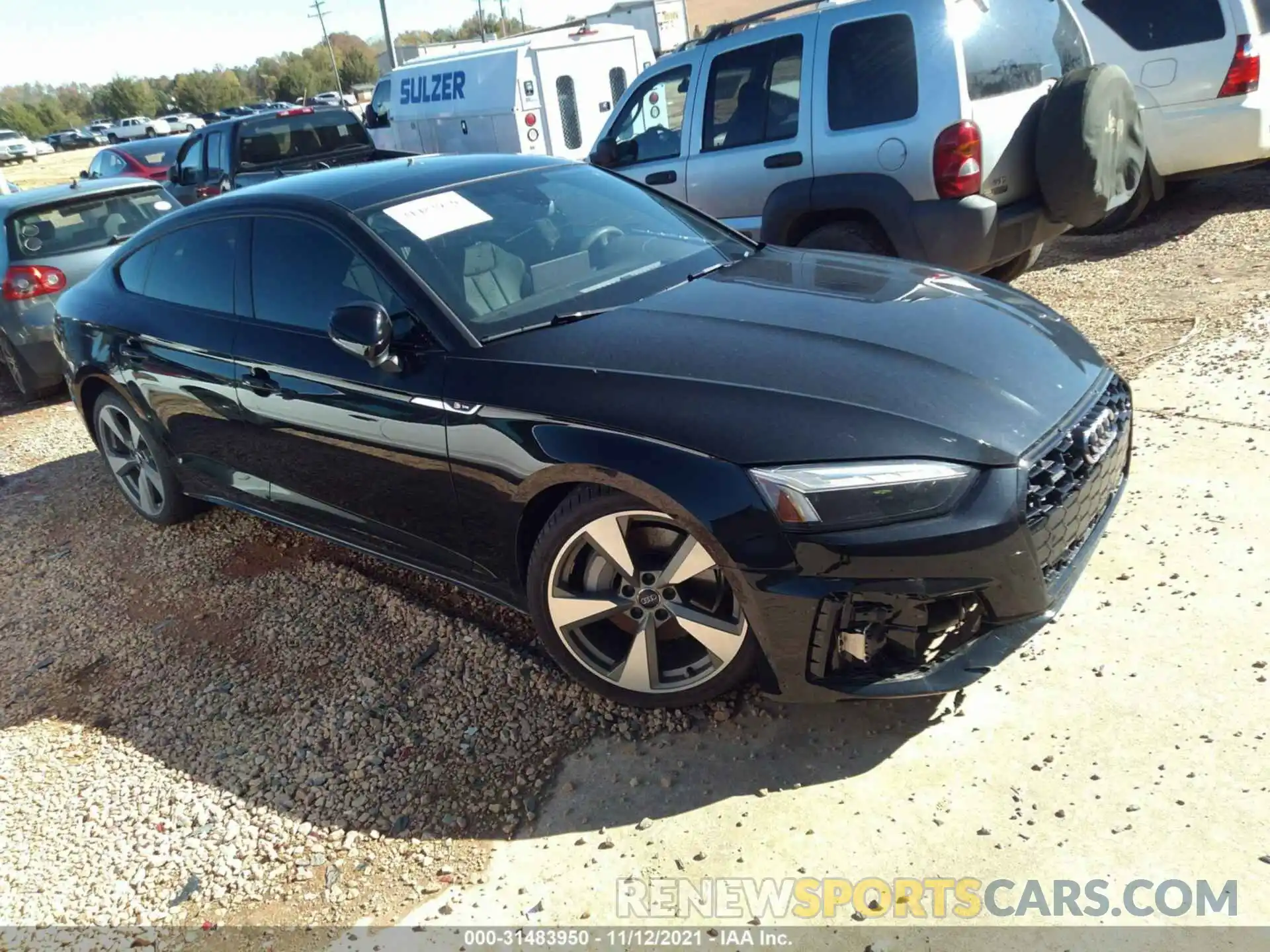 1 Photograph of a damaged car WAUFACF55MA004103 AUDI A5 SPORTBACK 2021