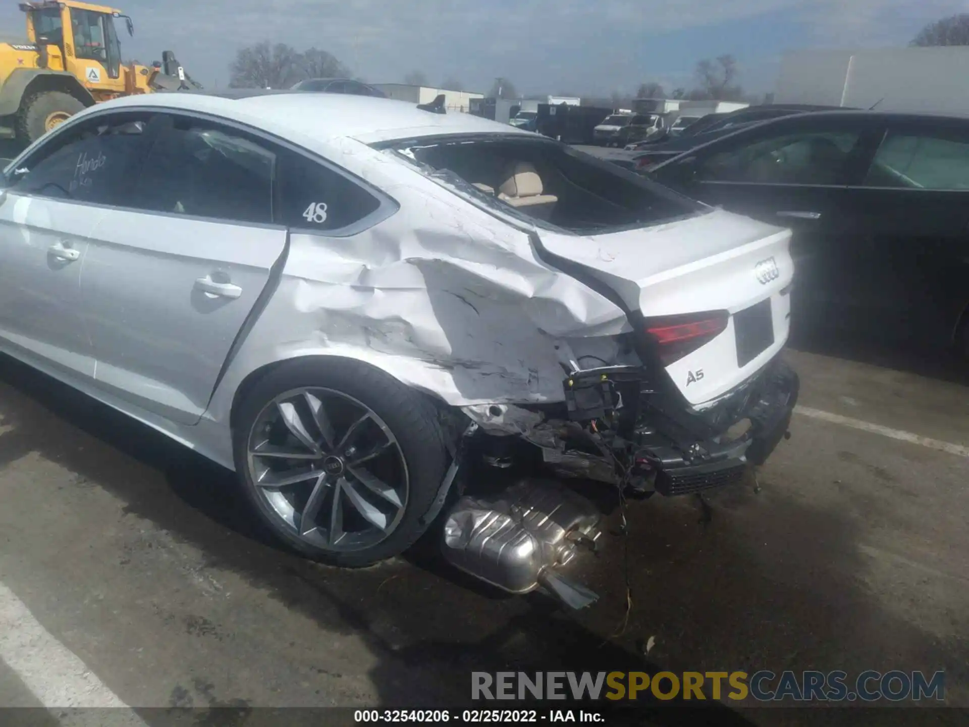 6 Photograph of a damaged car WAUFACF5XMA042989 AUDI A5 SPORTBACK 2021