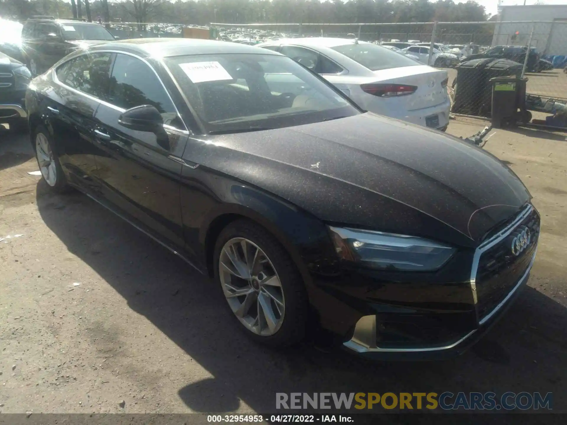 1 Photograph of a damaged car WAUABCF52NA015018 AUDI A5 SPORTBACK 2022