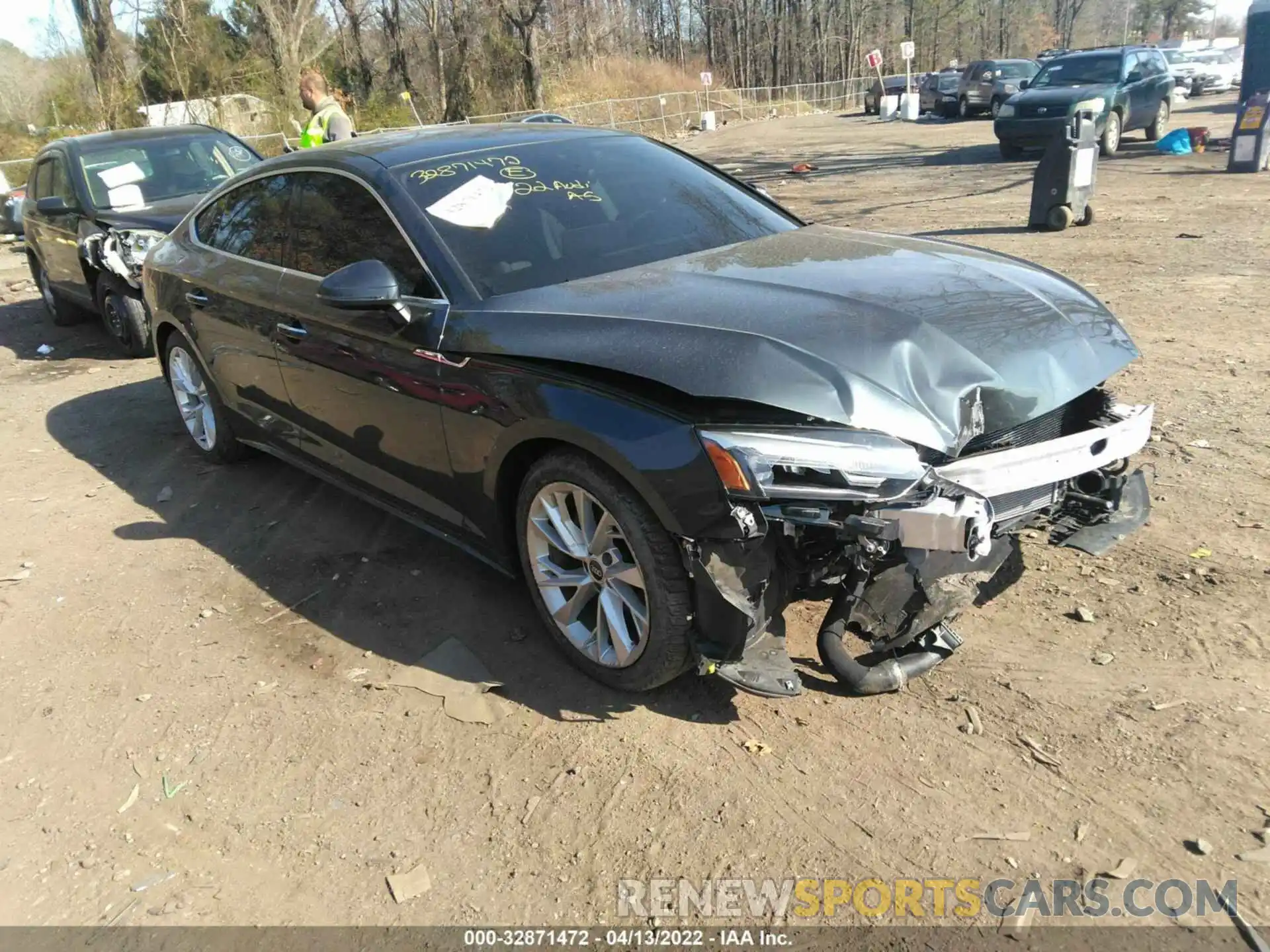 1 Photograph of a damaged car WAUABCF54NA005445 AUDI A5 SPORTBACK 2022