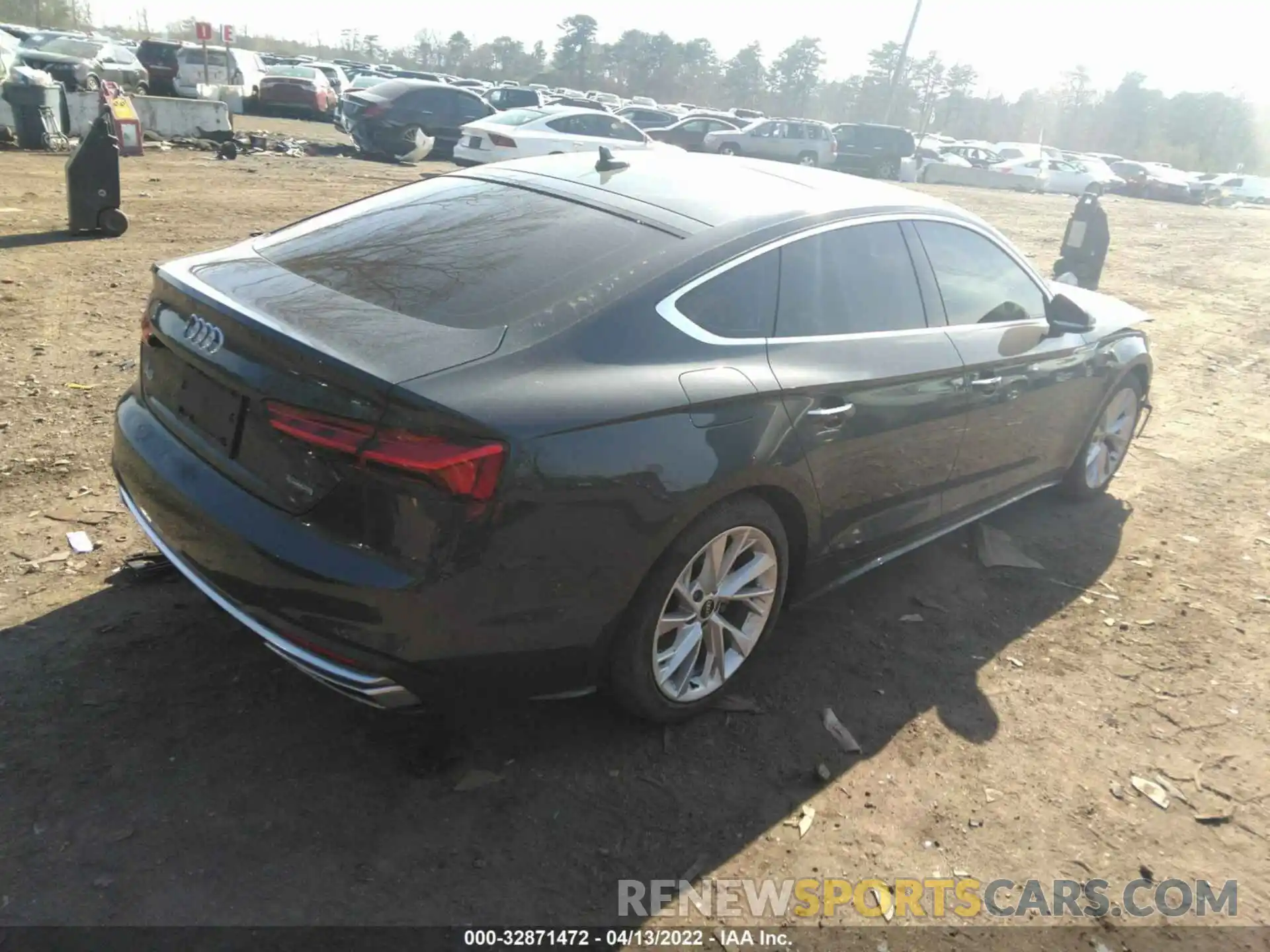 4 Photograph of a damaged car WAUABCF54NA005445 AUDI A5 SPORTBACK 2022