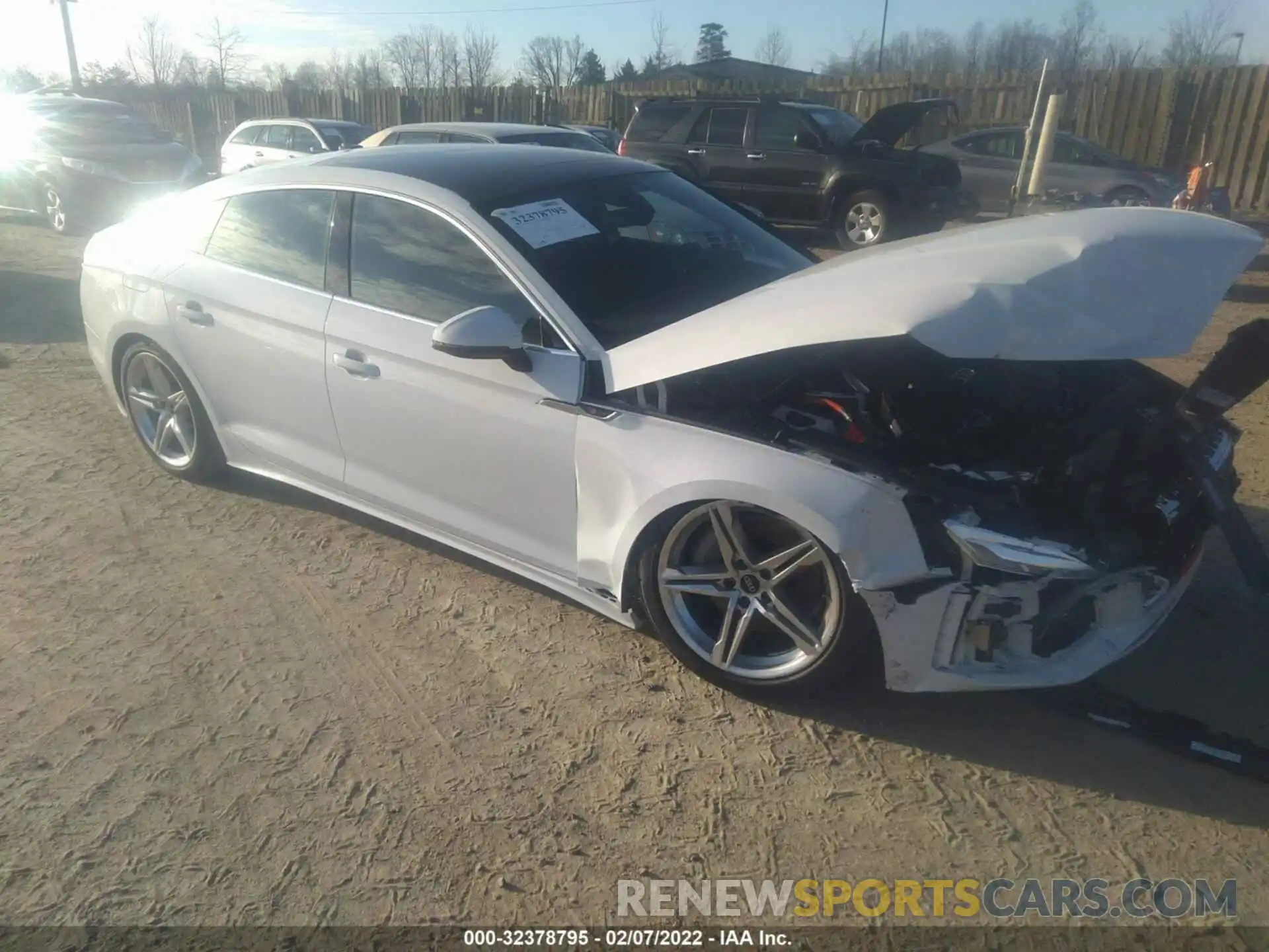 1 Photograph of a damaged car WAUFACF50NA015155 AUDI A5 SPORTBACK 2022