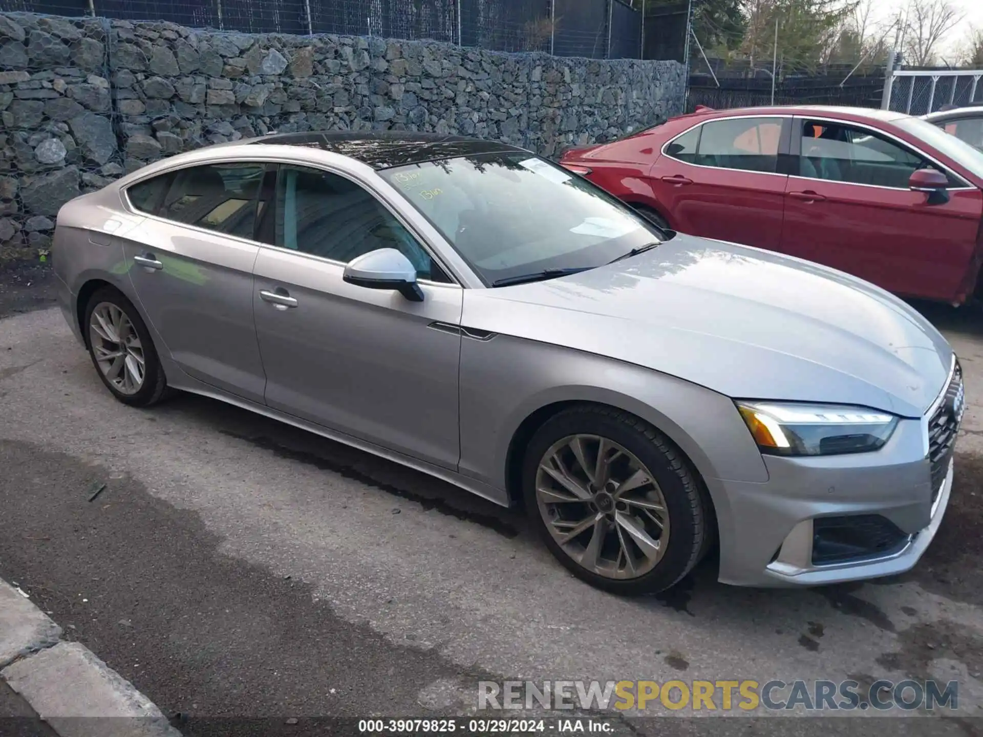 1 Photograph of a damaged car WAUABCF57RA023069 AUDI A5 SPORTBACK 2024