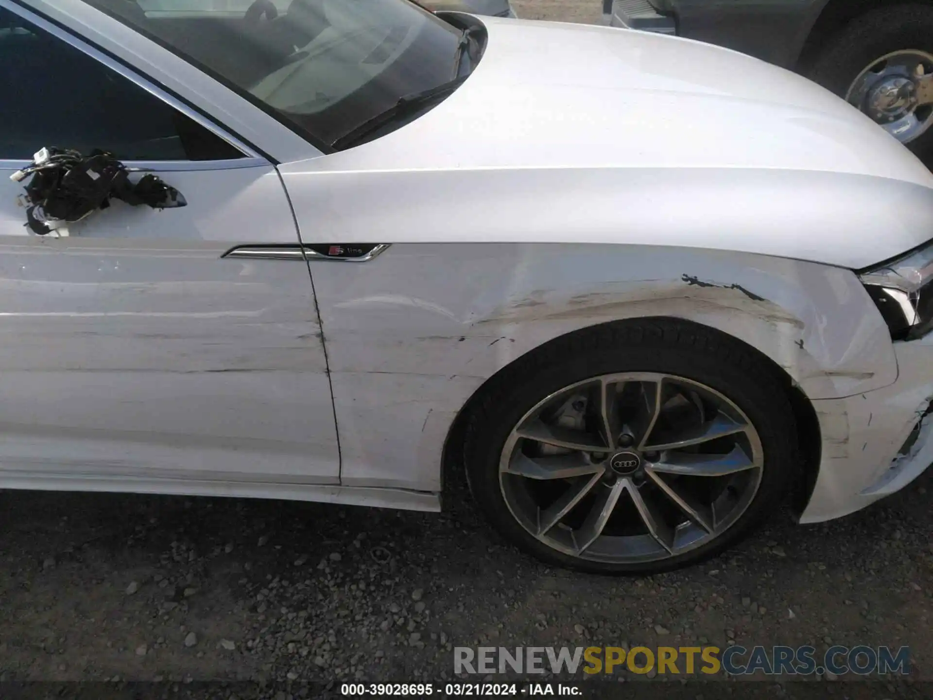 6 Photograph of a damaged car WAUFACF54RA012538 AUDI A5 SPORTBACK 2024