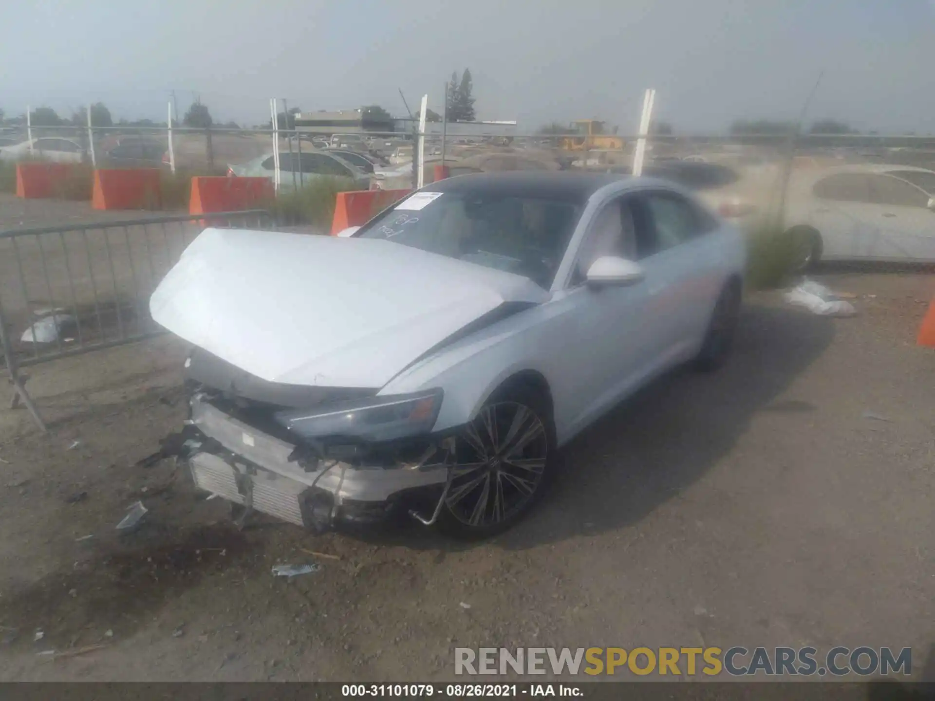 2 Photograph of a damaged car WAUD8AF20KN123969 AUDI A6 2019