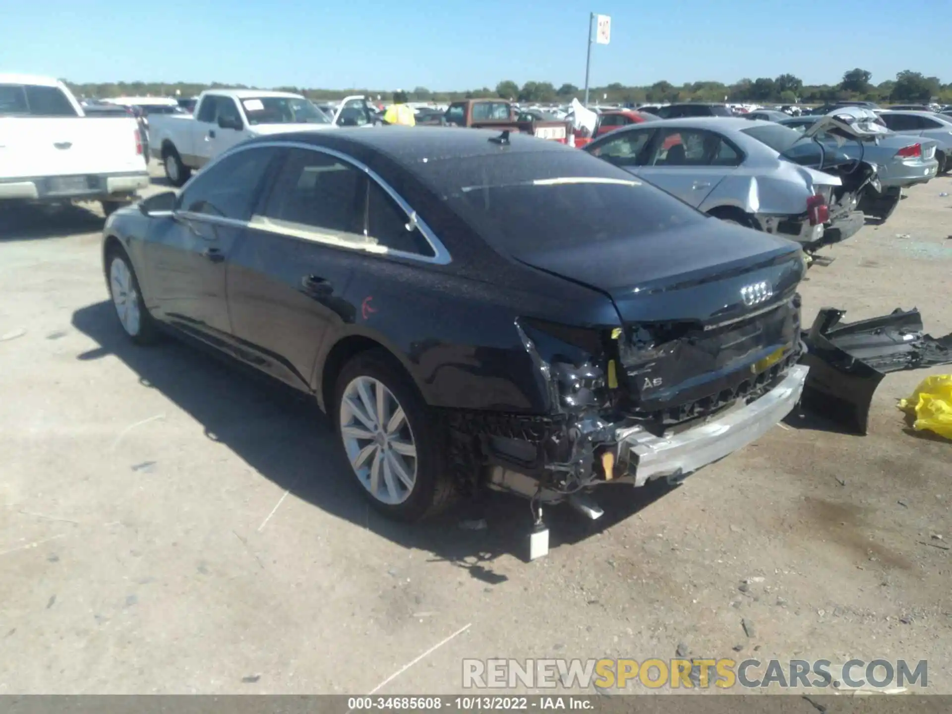 3 Photograph of a damaged car WAUD8AF20KN129416 AUDI A6 2019