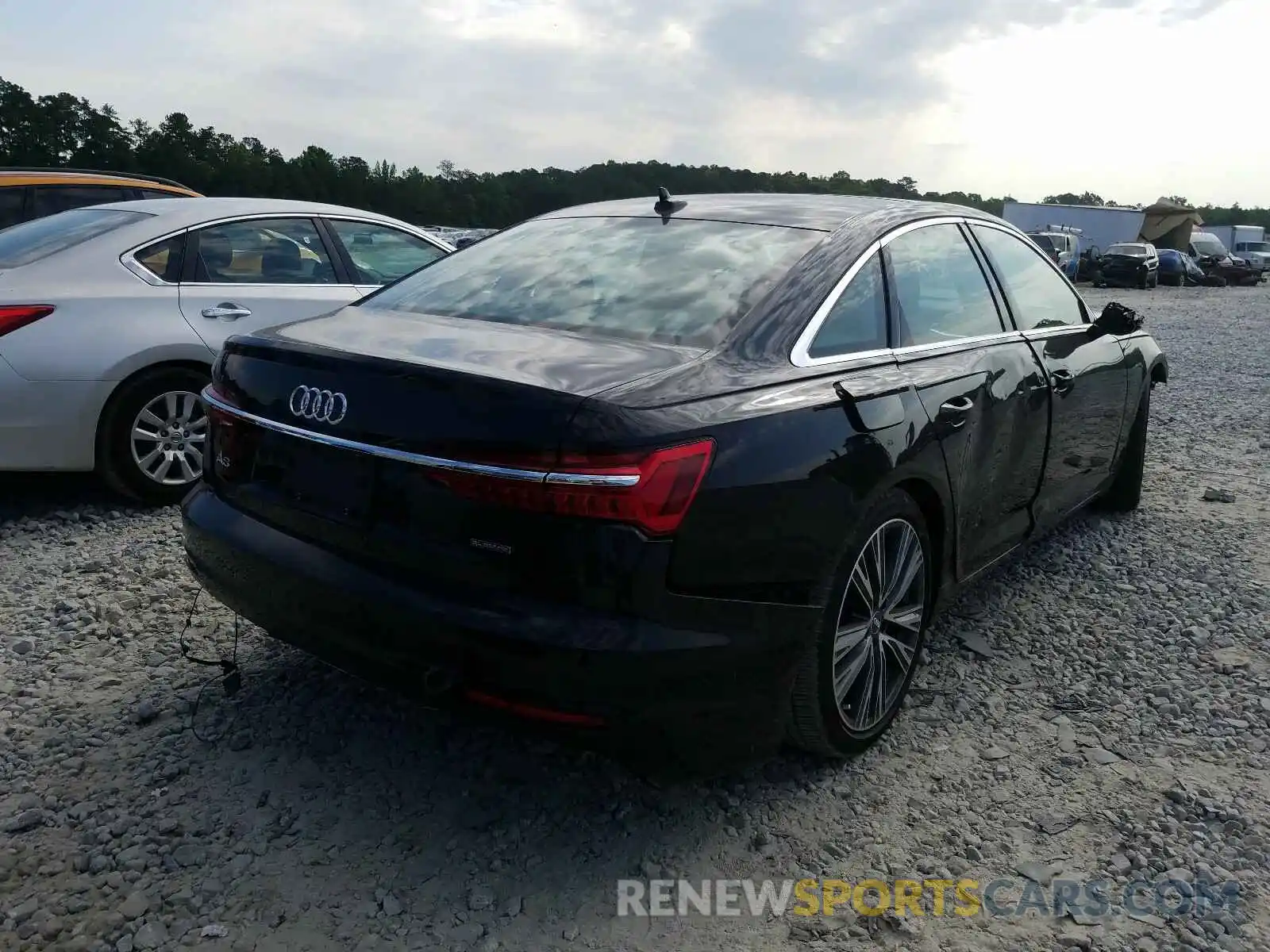 4 Фотография поврежденного автомобиля WAUD8AF23KN131581 AUDI A6 2019