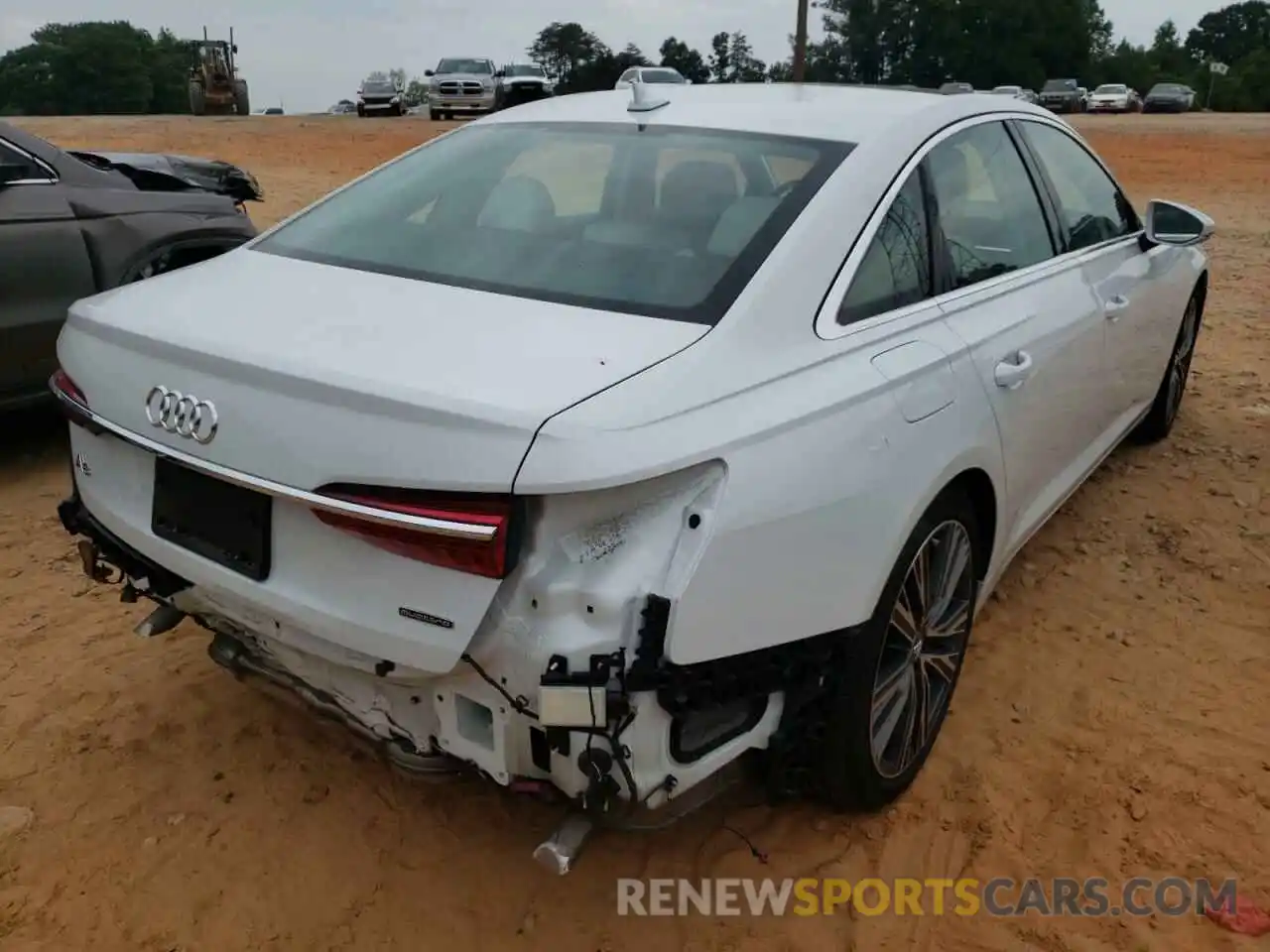 4 Photograph of a damaged car WAUD8AF24KN127149 AUDI A6 2019