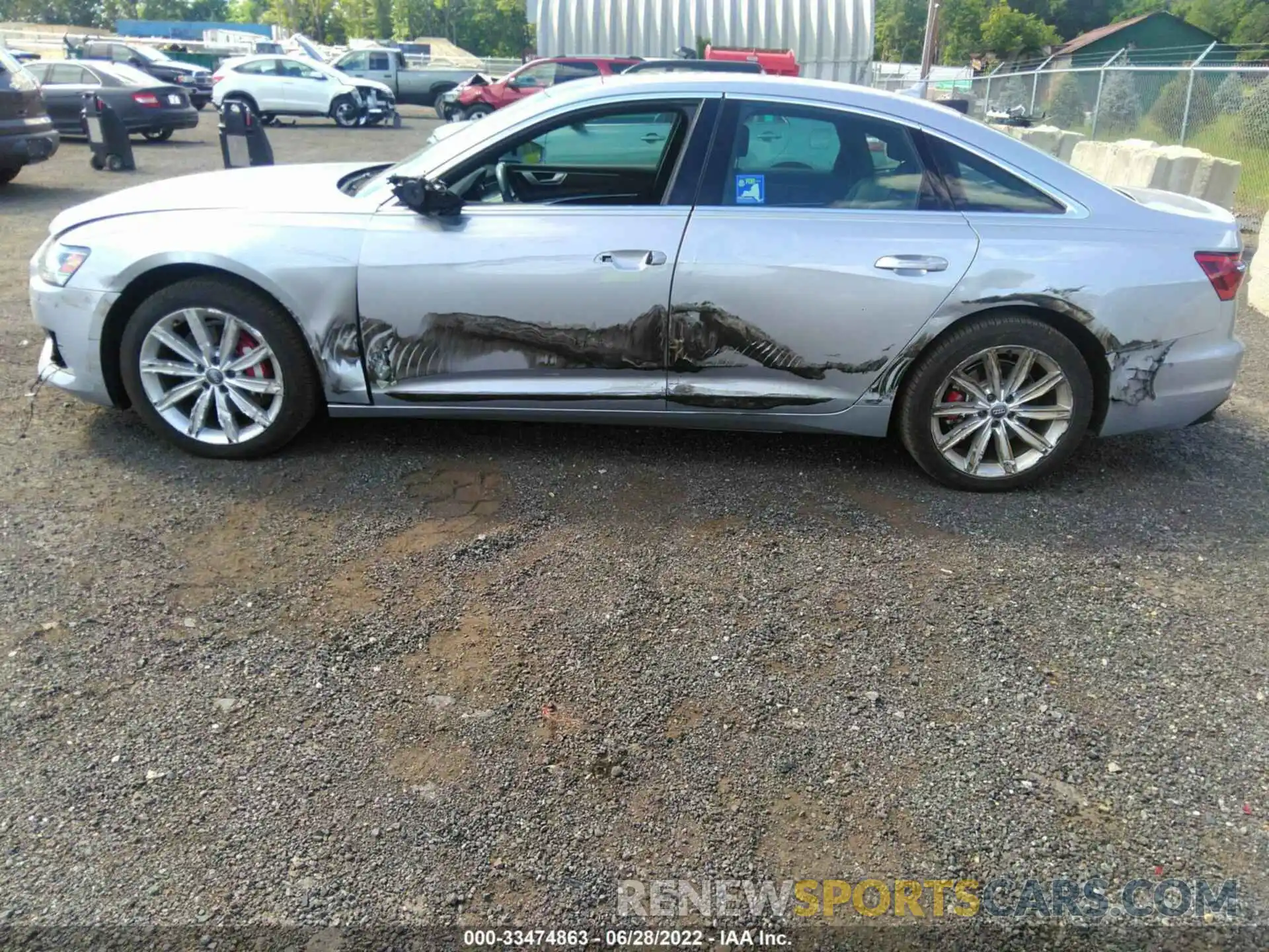 6 Photograph of a damaged car WAUD8AF24KN129466 AUDI A6 2019