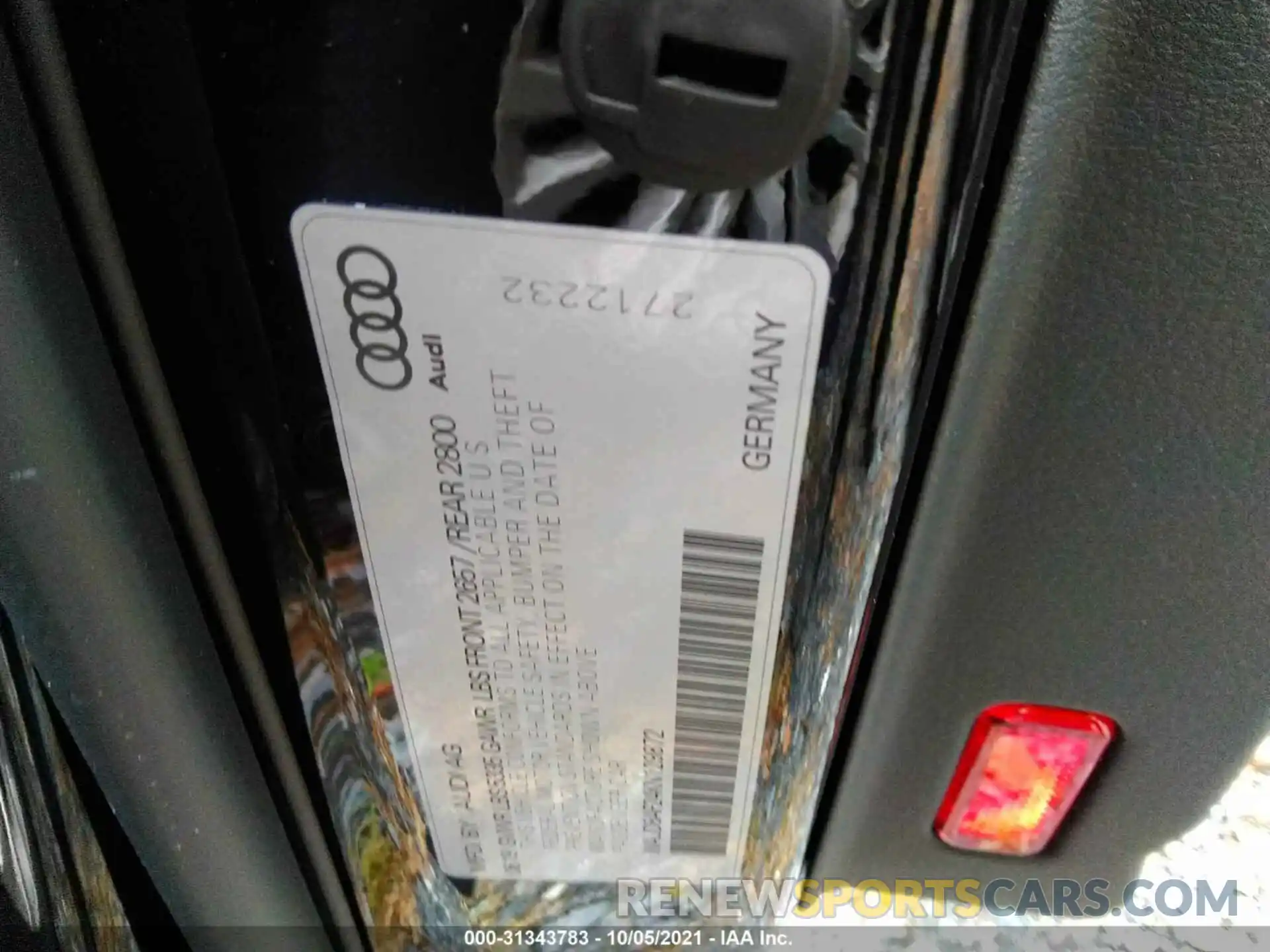 9 Фотография поврежденного автомобиля WAUD8AF24KN129872 AUDI A6 2019