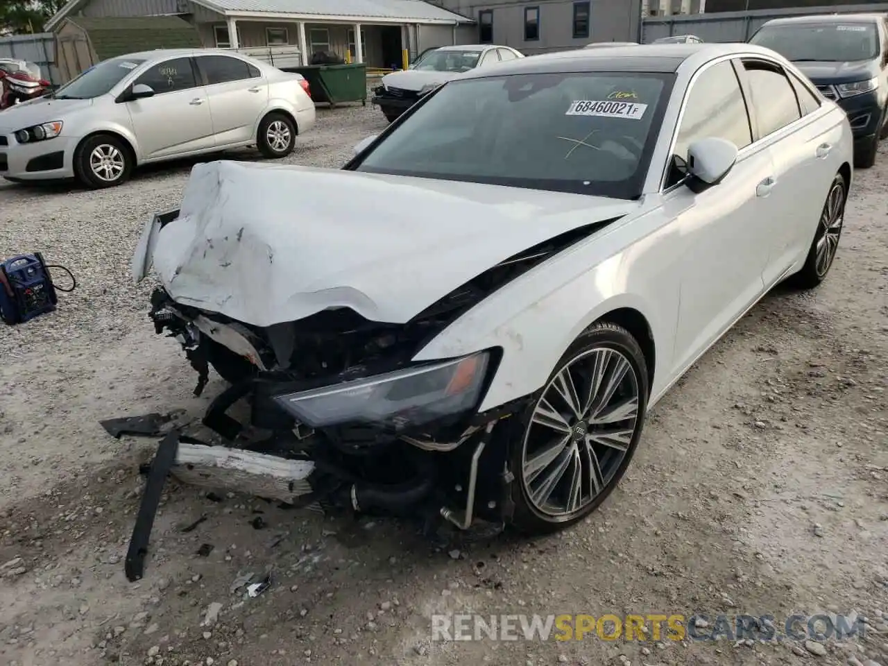 2 Photograph of a damaged car WAUD8AF25KN127970 AUDI A6 2019