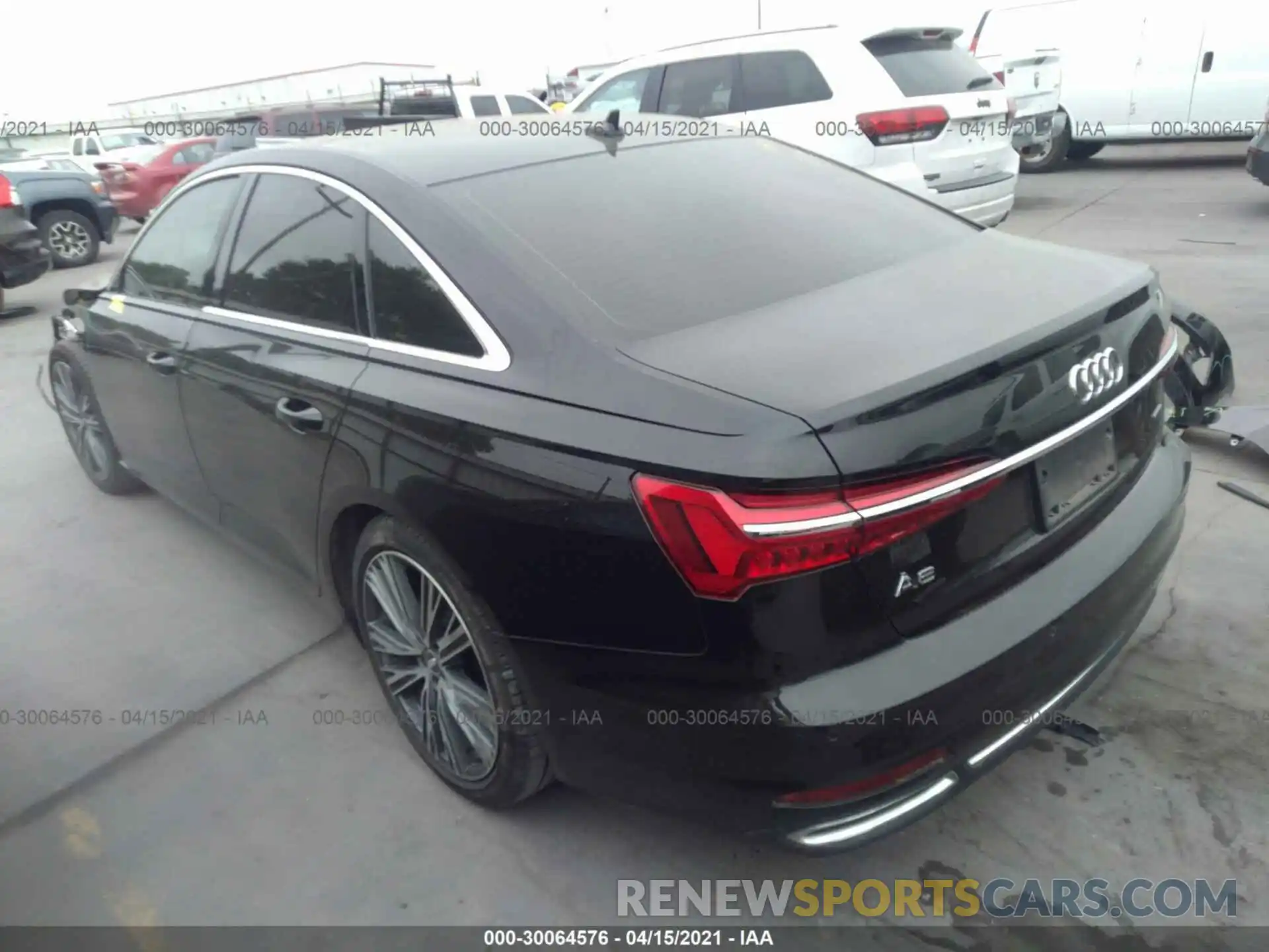 3 Фотография поврежденного автомобиля WAUD8AF26KN122194 AUDI A6 2019