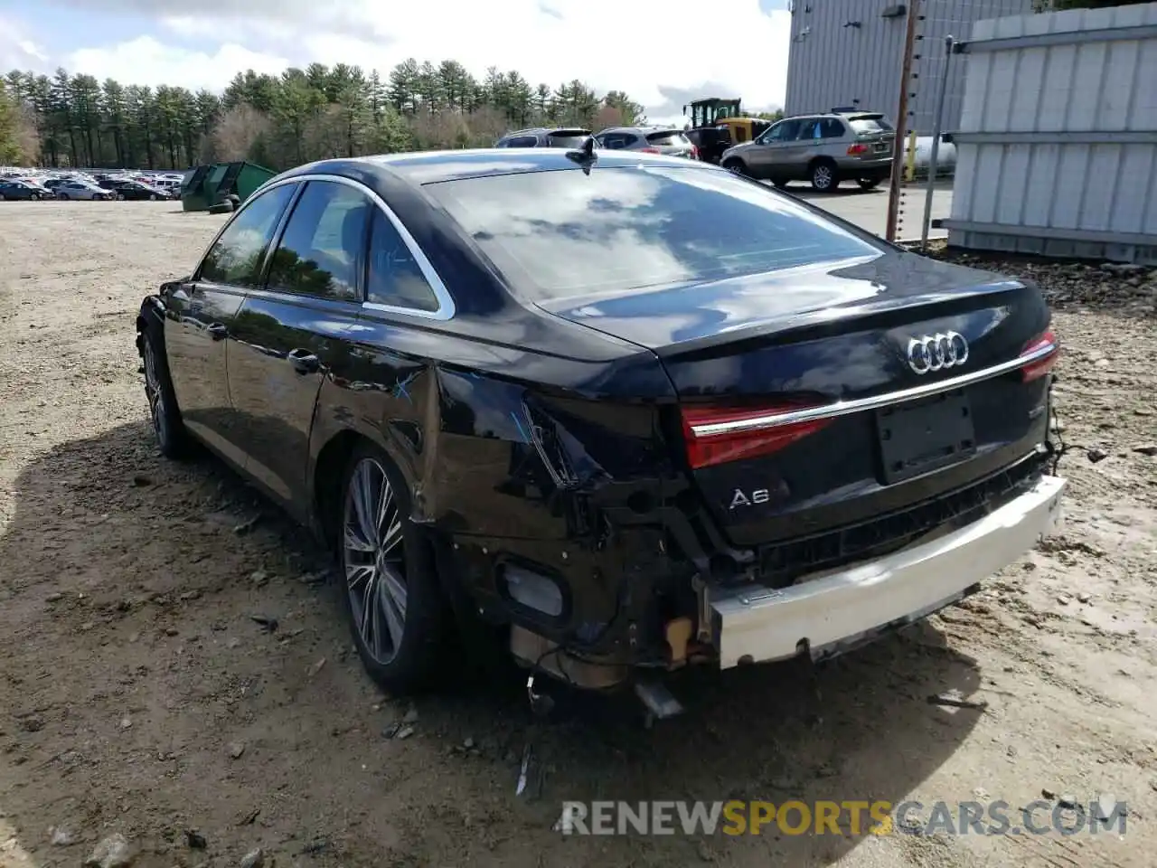 3 Фотография поврежденного автомобиля WAUD8AF29KN132086 AUDI A6 2019