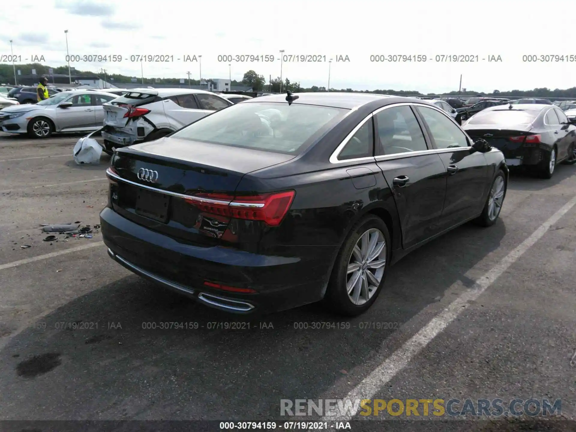 4 Фотография поврежденного автомобиля WAUD8AF2XKN126880 AUDI A6 2019