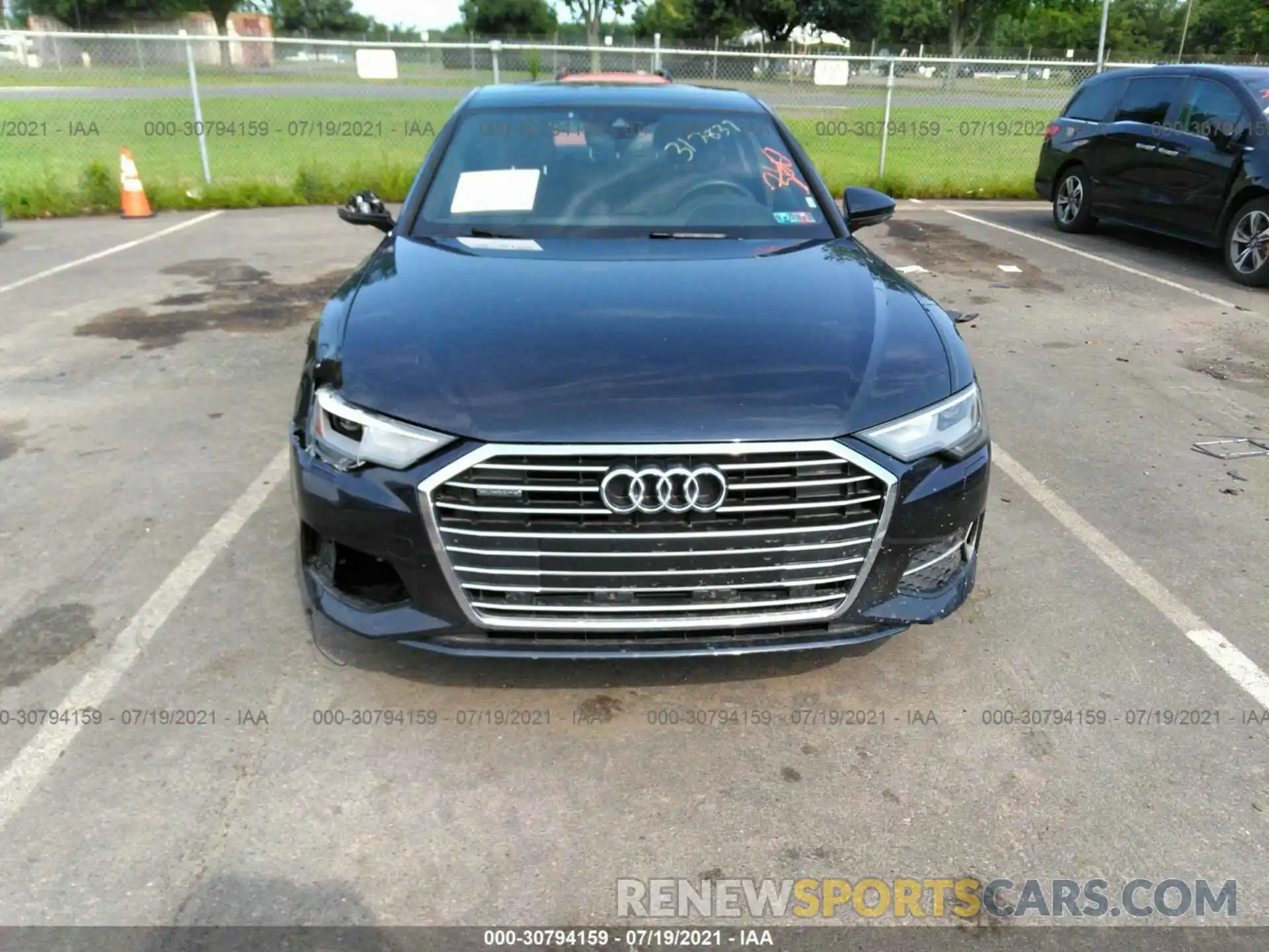 6 Фотография поврежденного автомобиля WAUD8AF2XKN126880 AUDI A6 2019