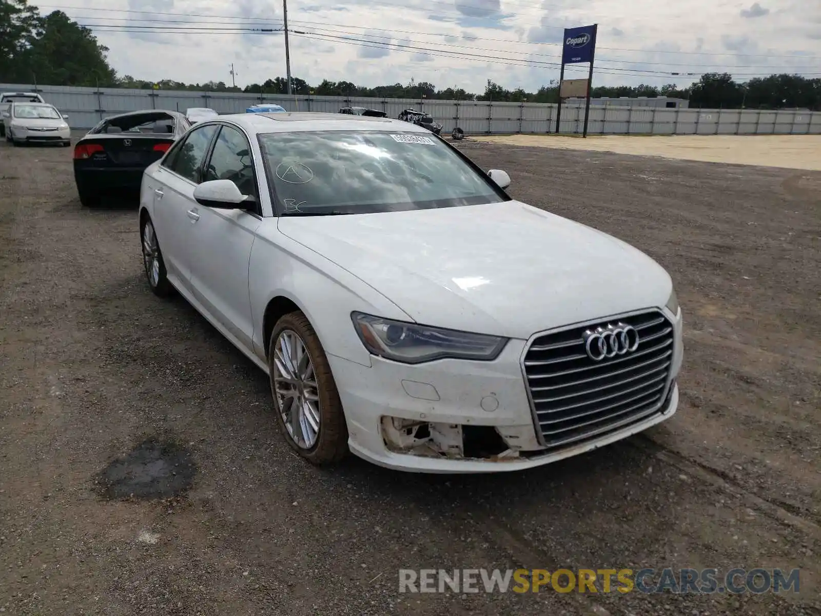 1 Photograph of a damaged car WAUDFAFC5GN089744 AUDI A6 2019