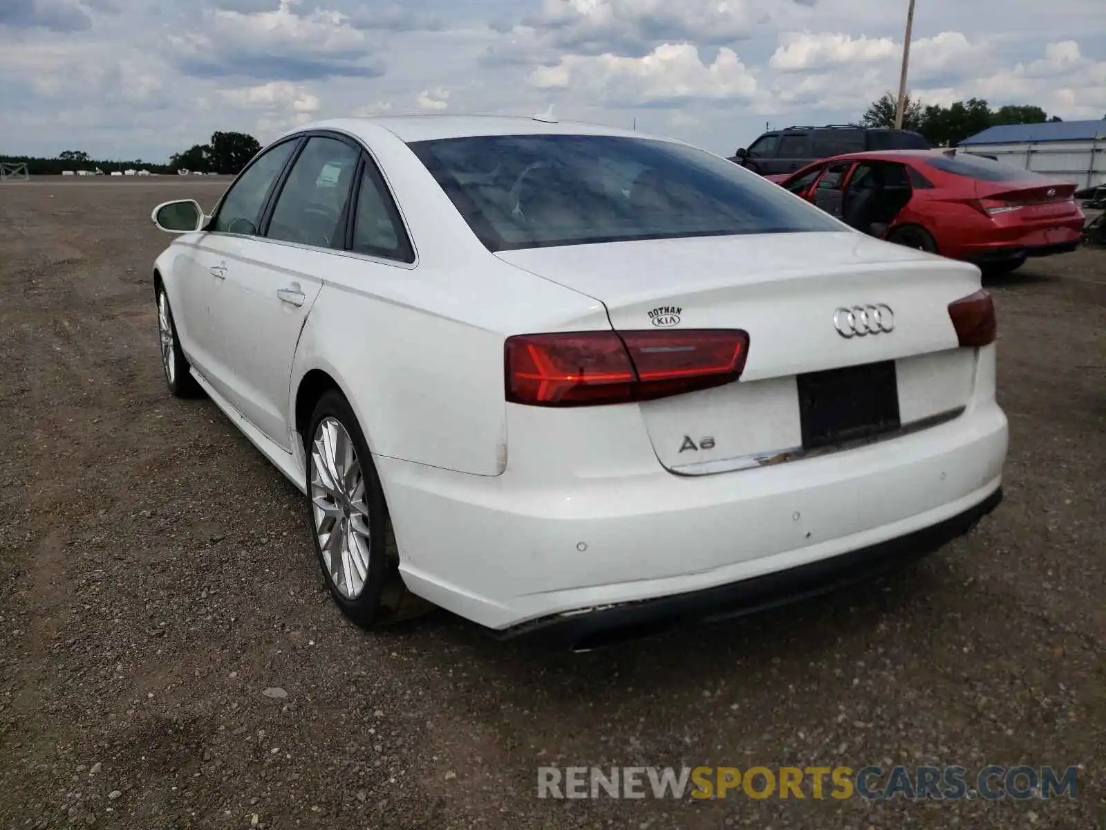 3 Photograph of a damaged car WAUDFAFC5GN089744 AUDI A6 2019